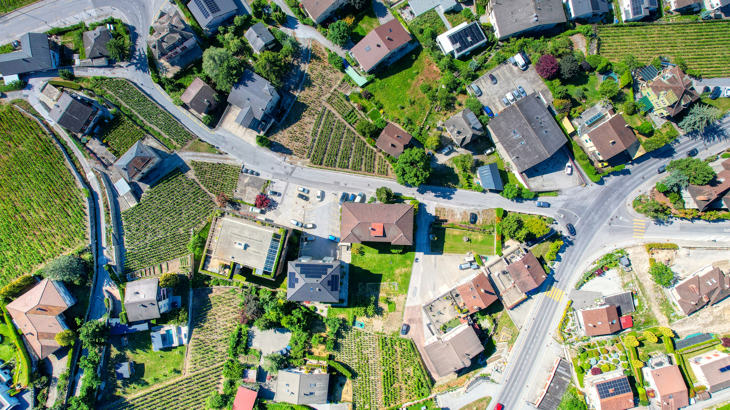 Appartement Veyras - Vue drone
