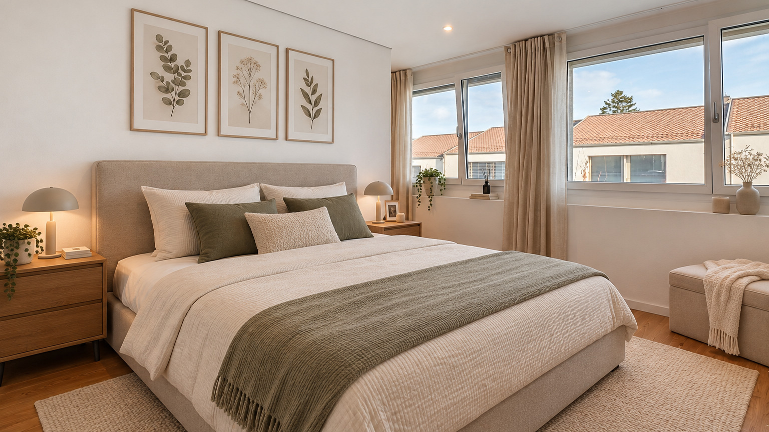 [b]Chambre parentale avec dressing[/b]