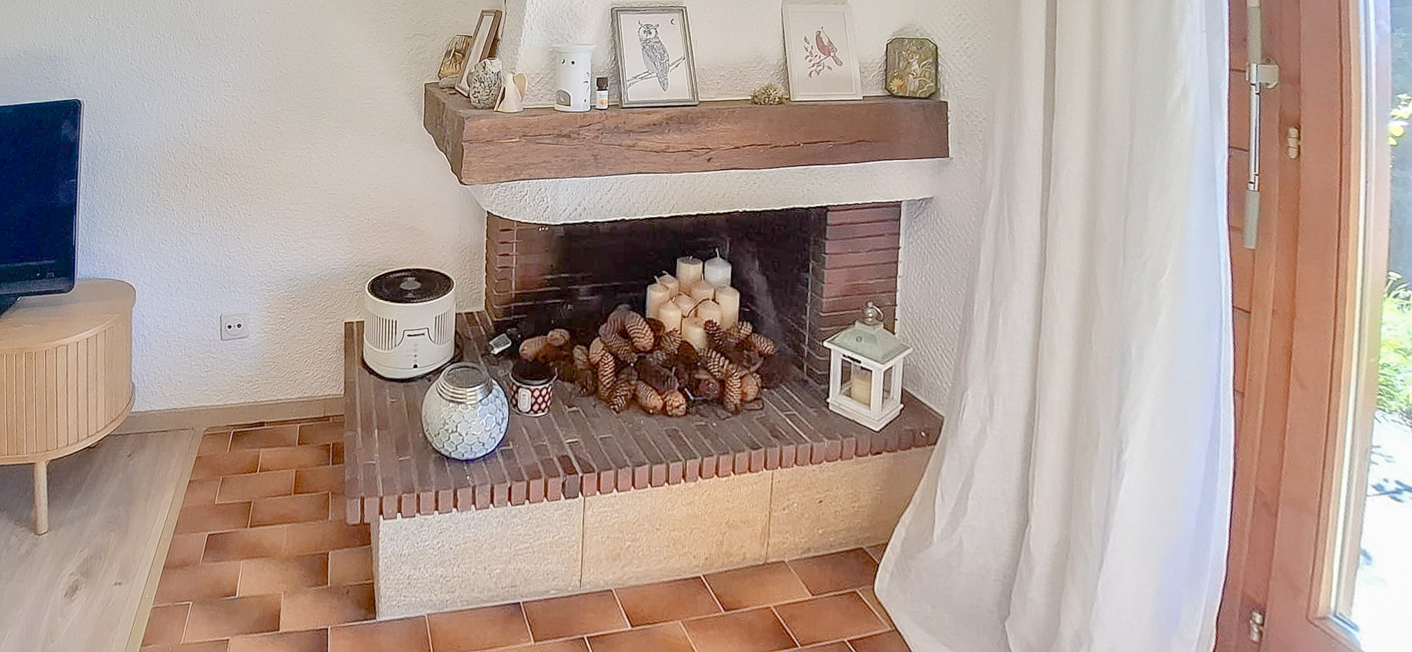 Cheminée décorative  Cheminée décorative