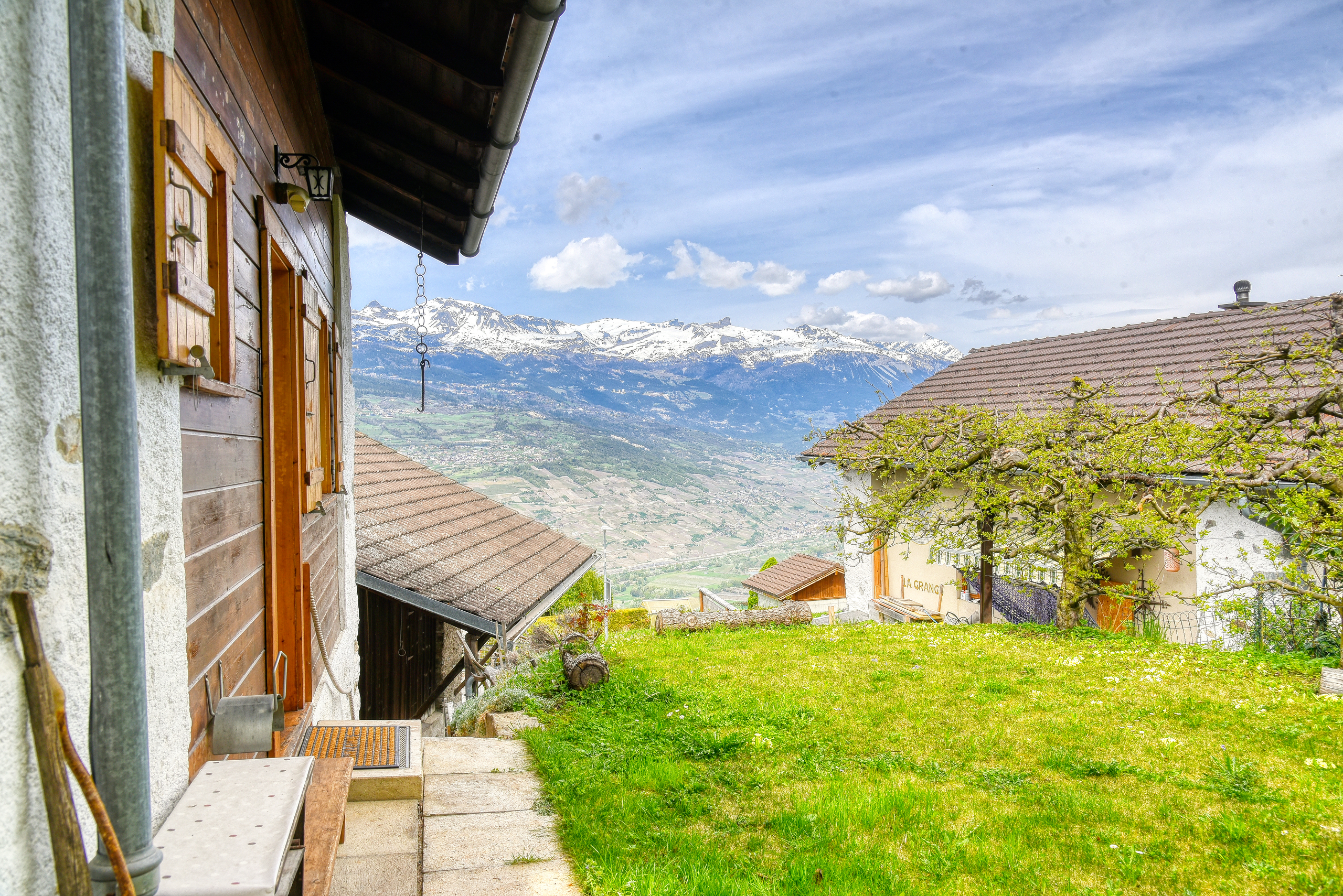 Chalet Erdesson - Vue sur la vallée