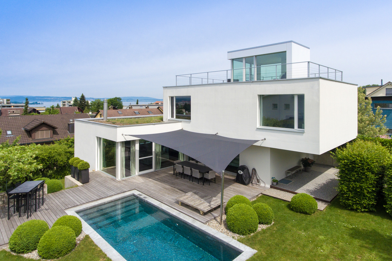 Repräsentatives Architektenhaus. 