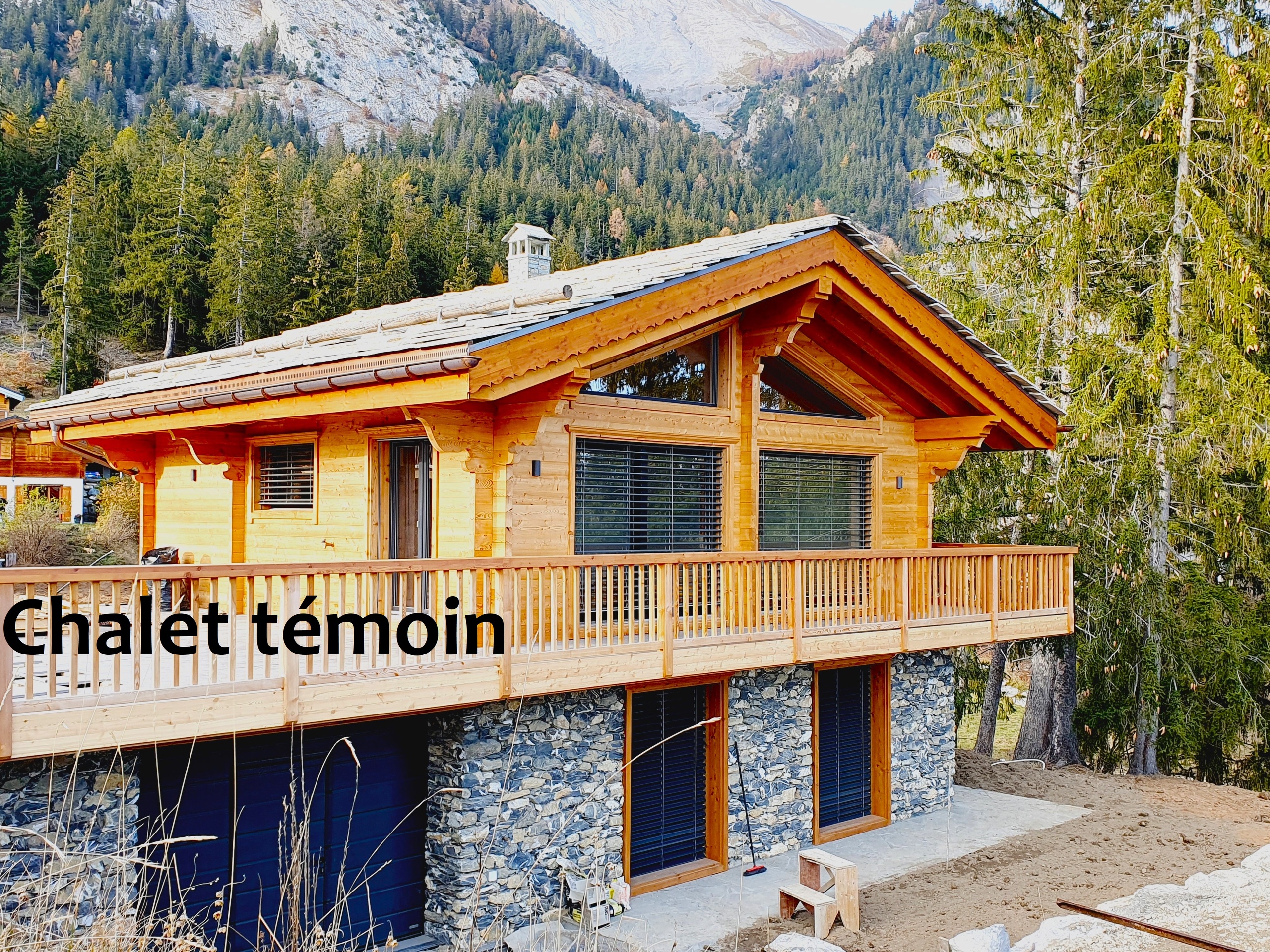 Chalet témoin  Chalet témoin
