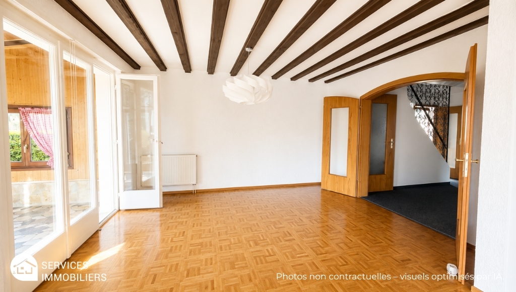 Salle à manger ouvert séjour
