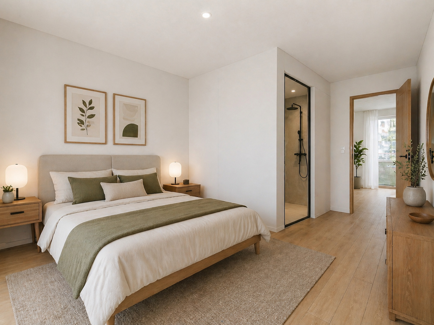 Chambre parentale (image de synthèse)