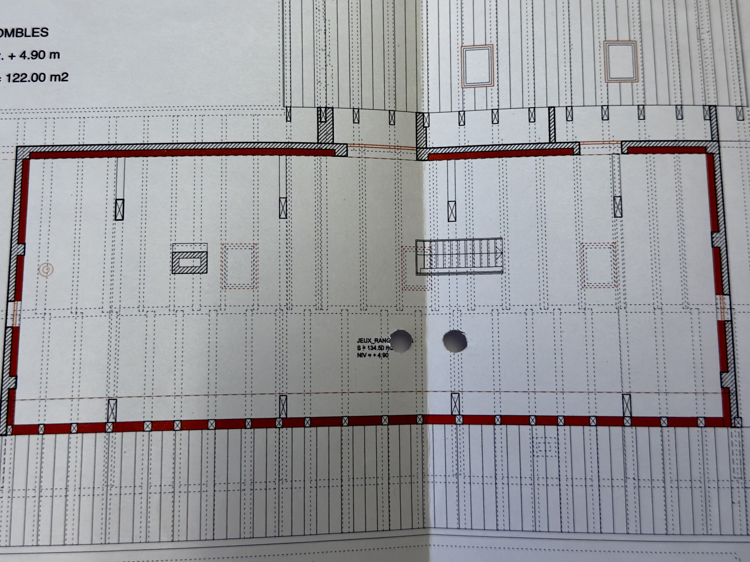 Plan combles Plan combles