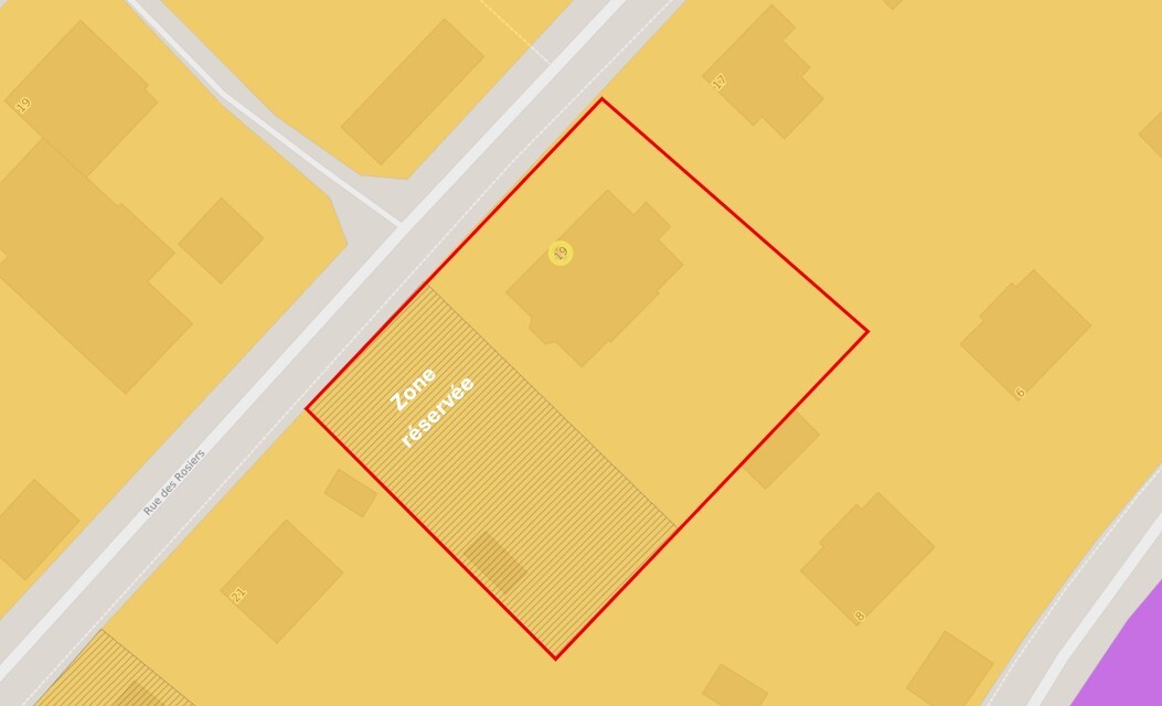 Zone réservée Zone réservée