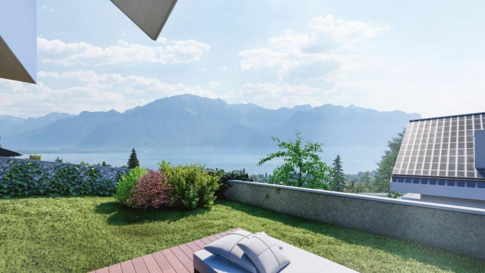 Terrasse avec vue exceptionnelle 