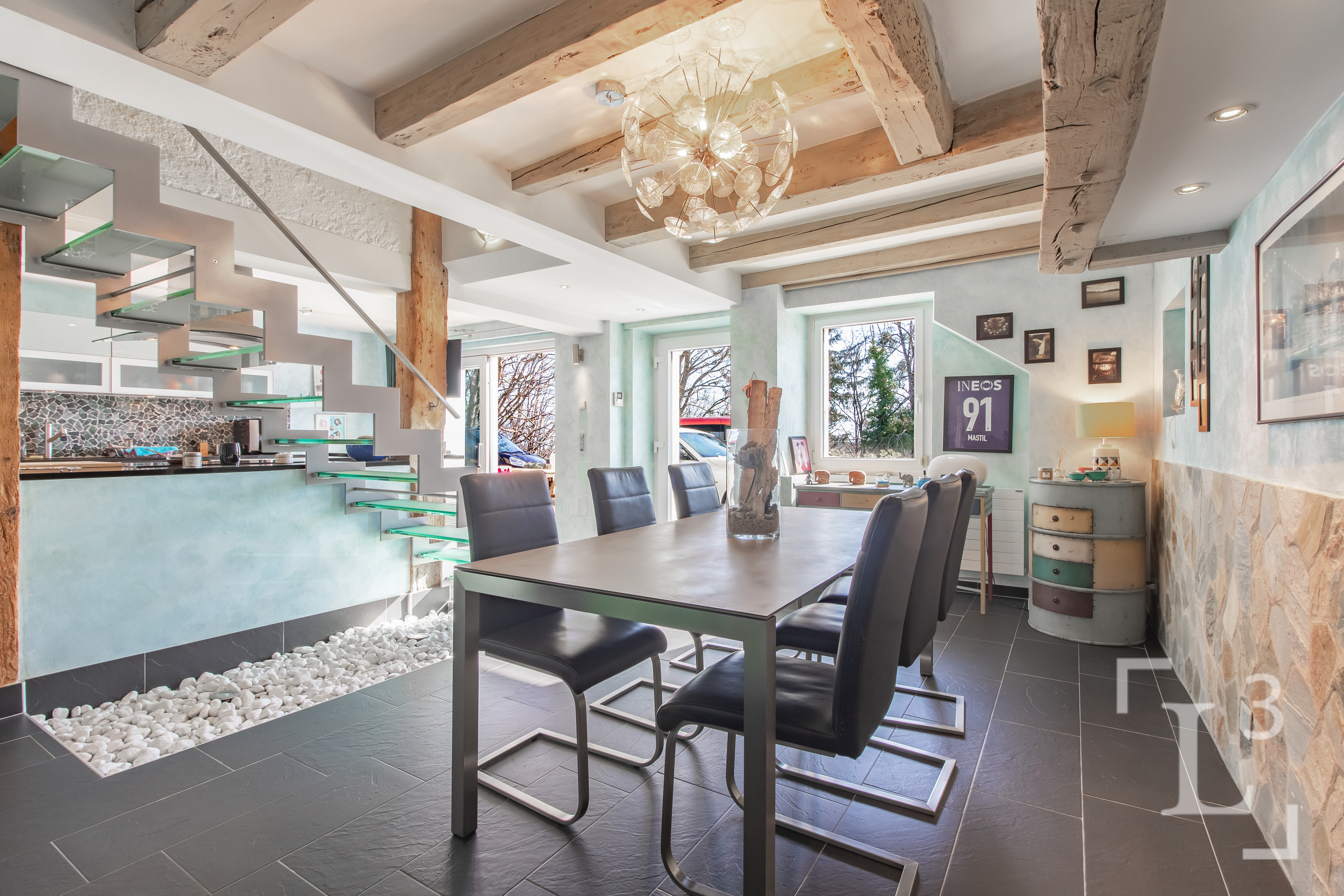 Maison Ouest : Salle à manger