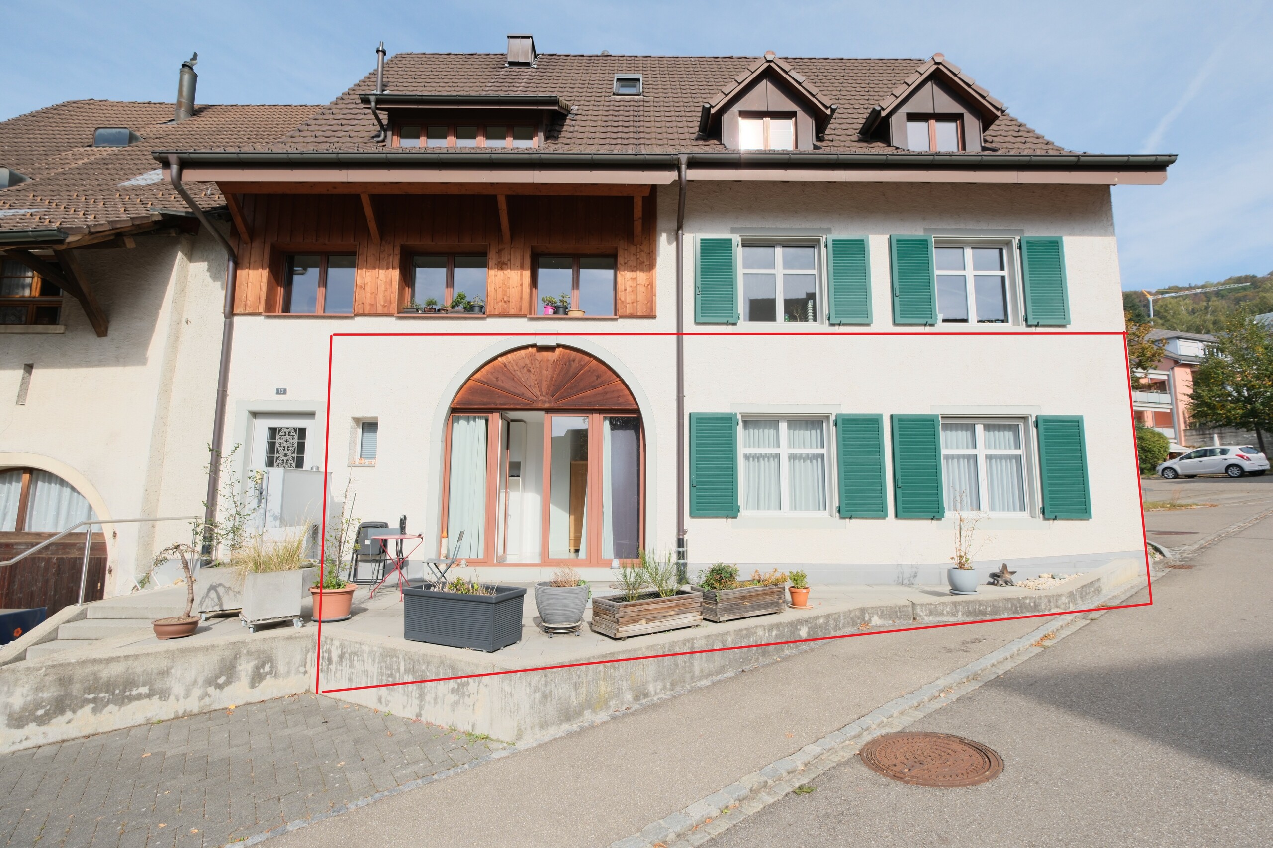 Hauseingang Süden