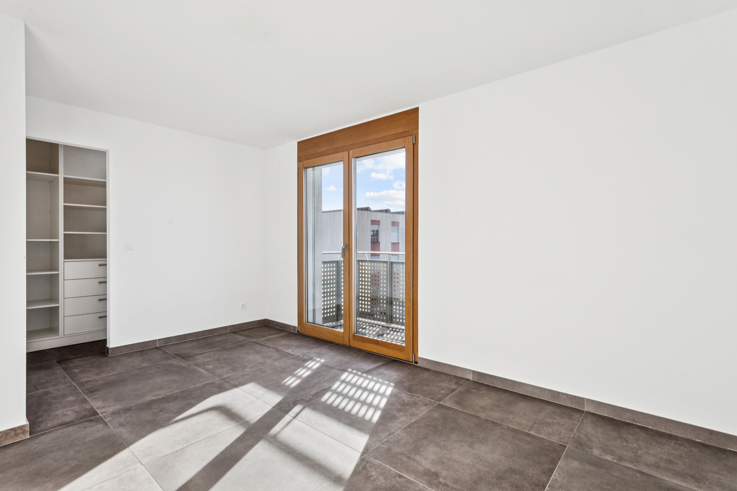 Das Elternschlafzimmer mit Ankleidezimmer