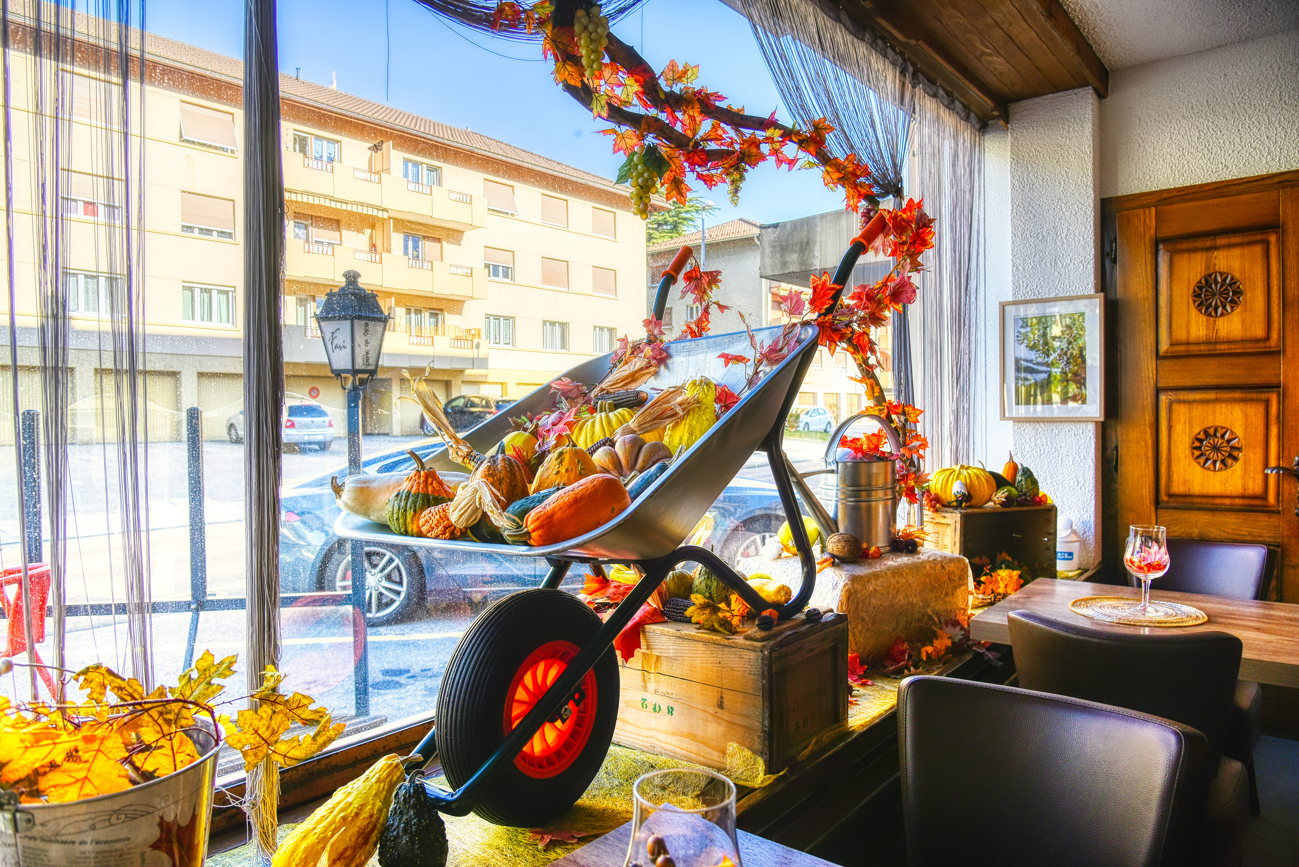 Restaurant Noës - Vitrine 