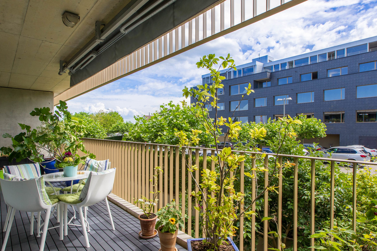 Balkon mit besonders viel Stil Balkon mit besonders viel Stil