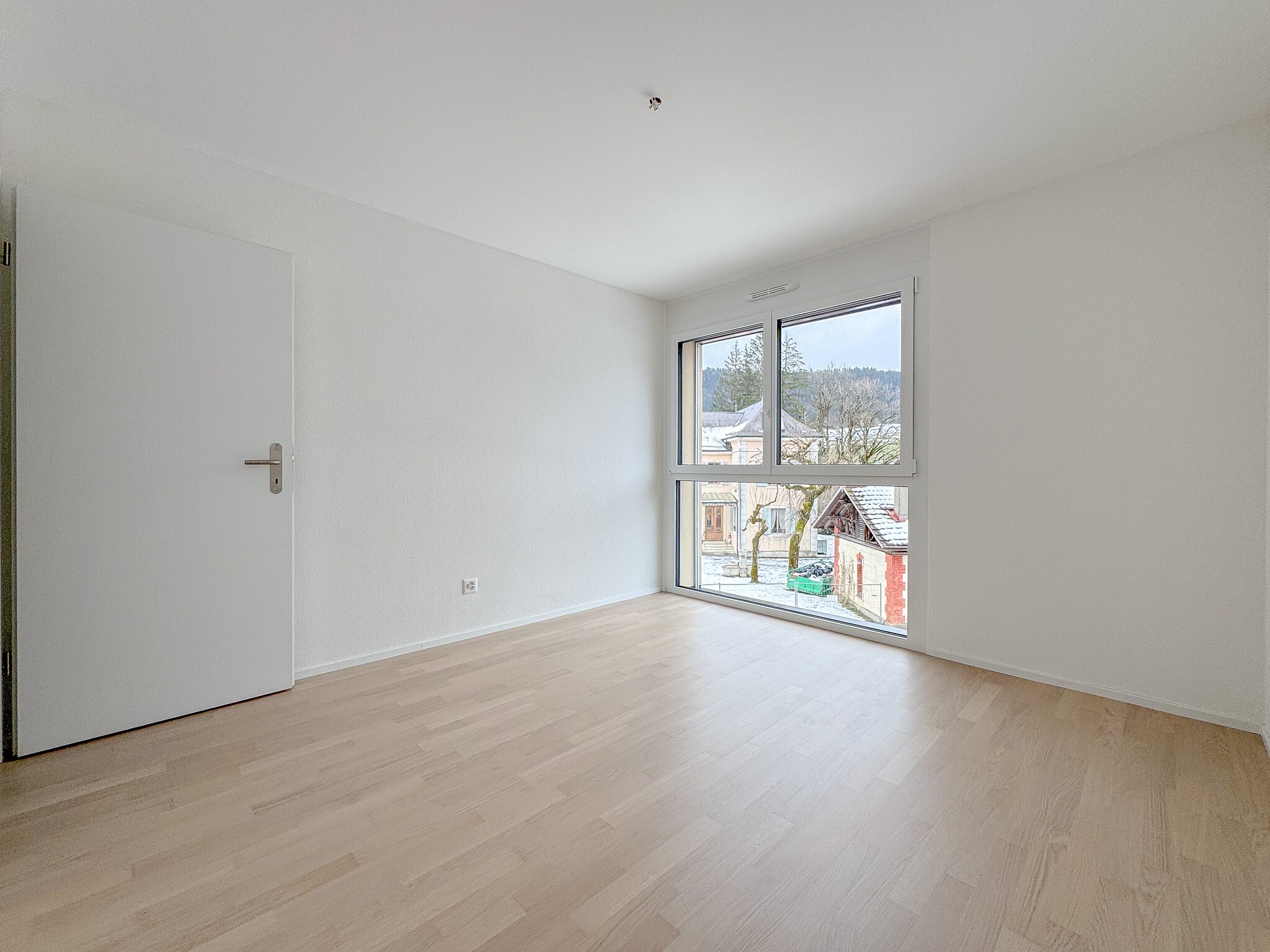 Exemple d'agencement intérieur chambre 2 (bâtiment A - 3.5 pièces)