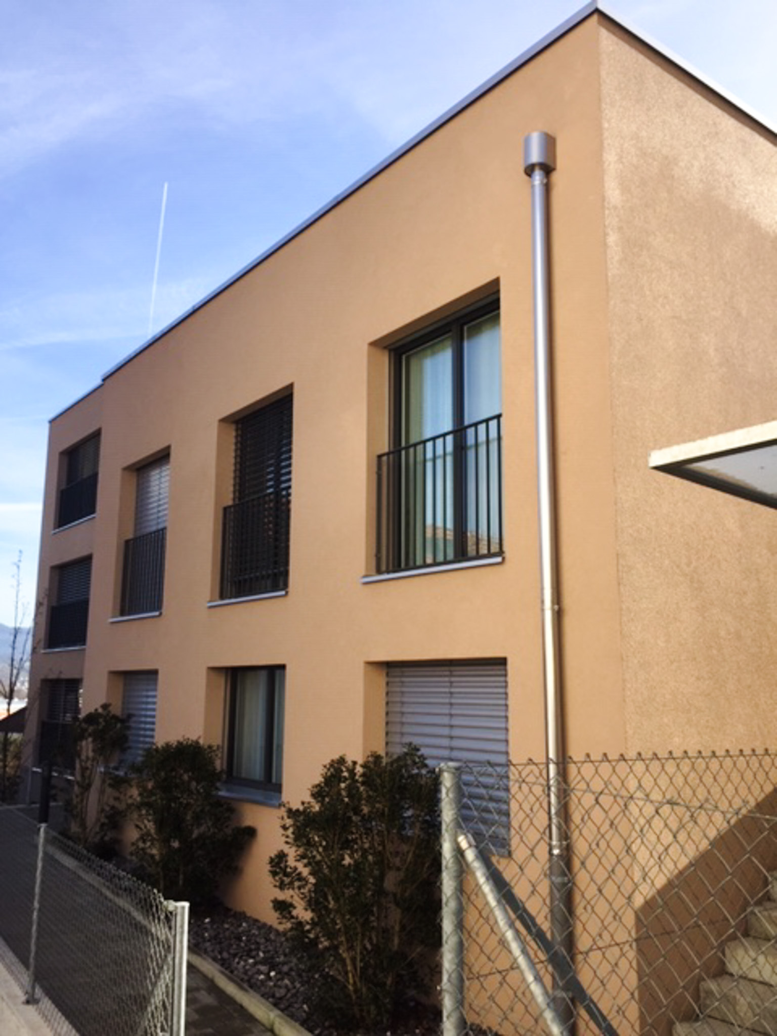 Aussen Ansicht Eingangsseite - Norden