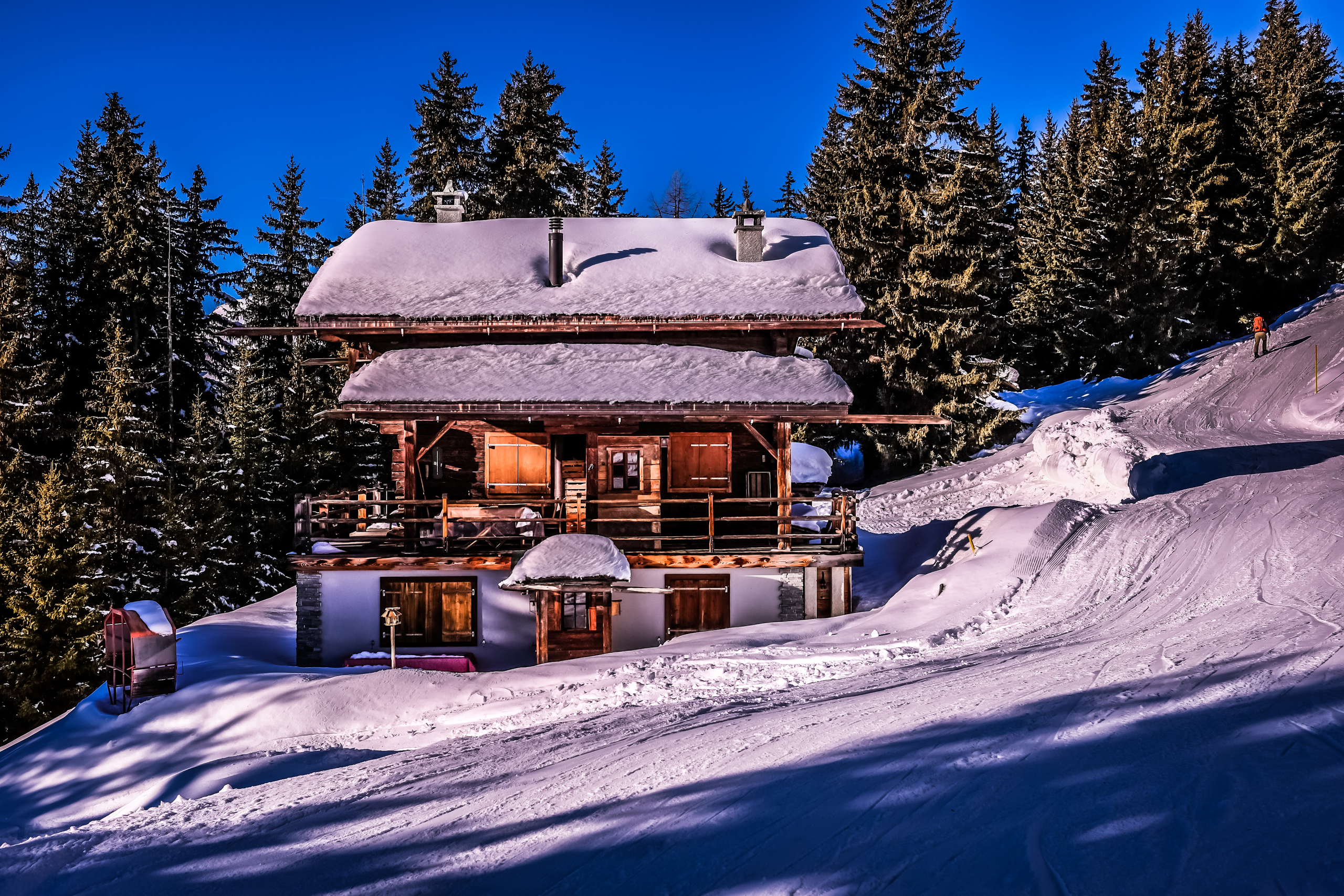 A chalet in Verbier
