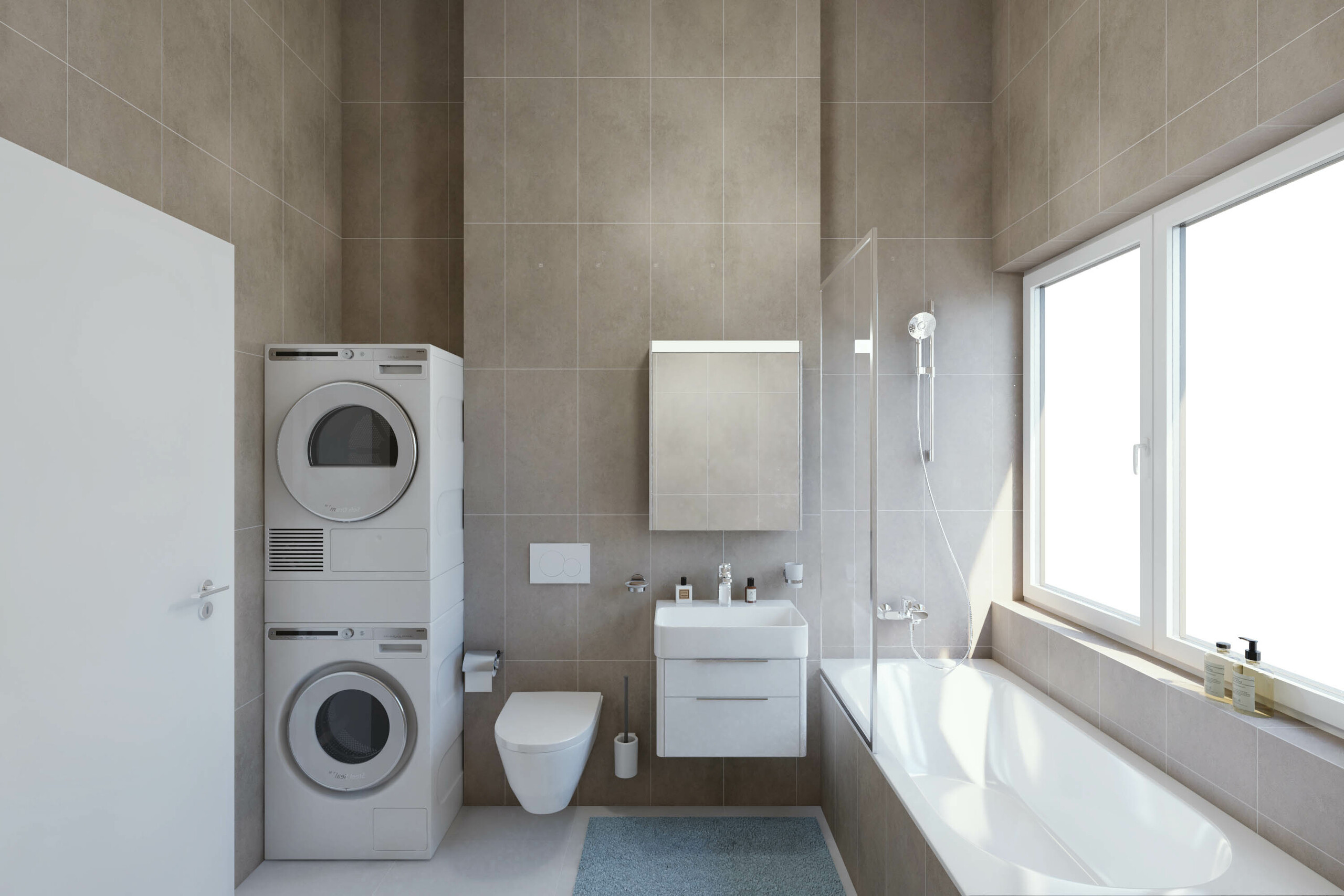 Villa type B - salle de bains