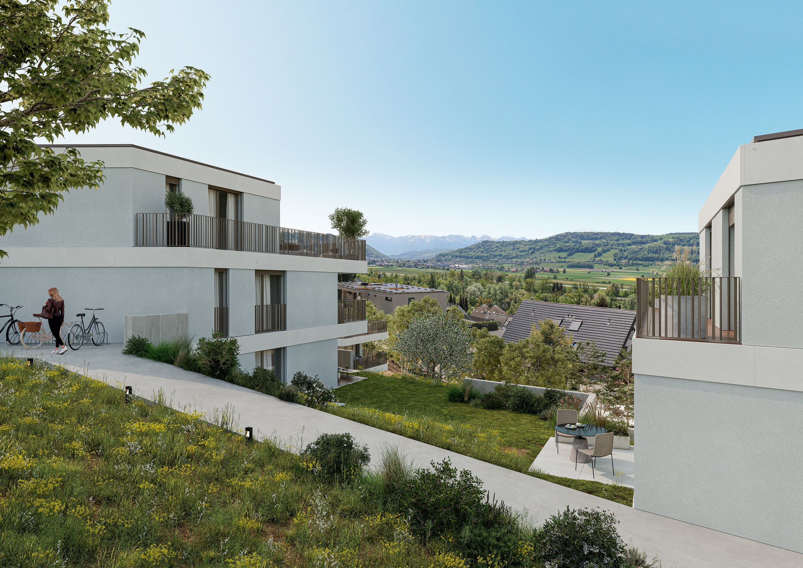 Aussicht vom Haus 2