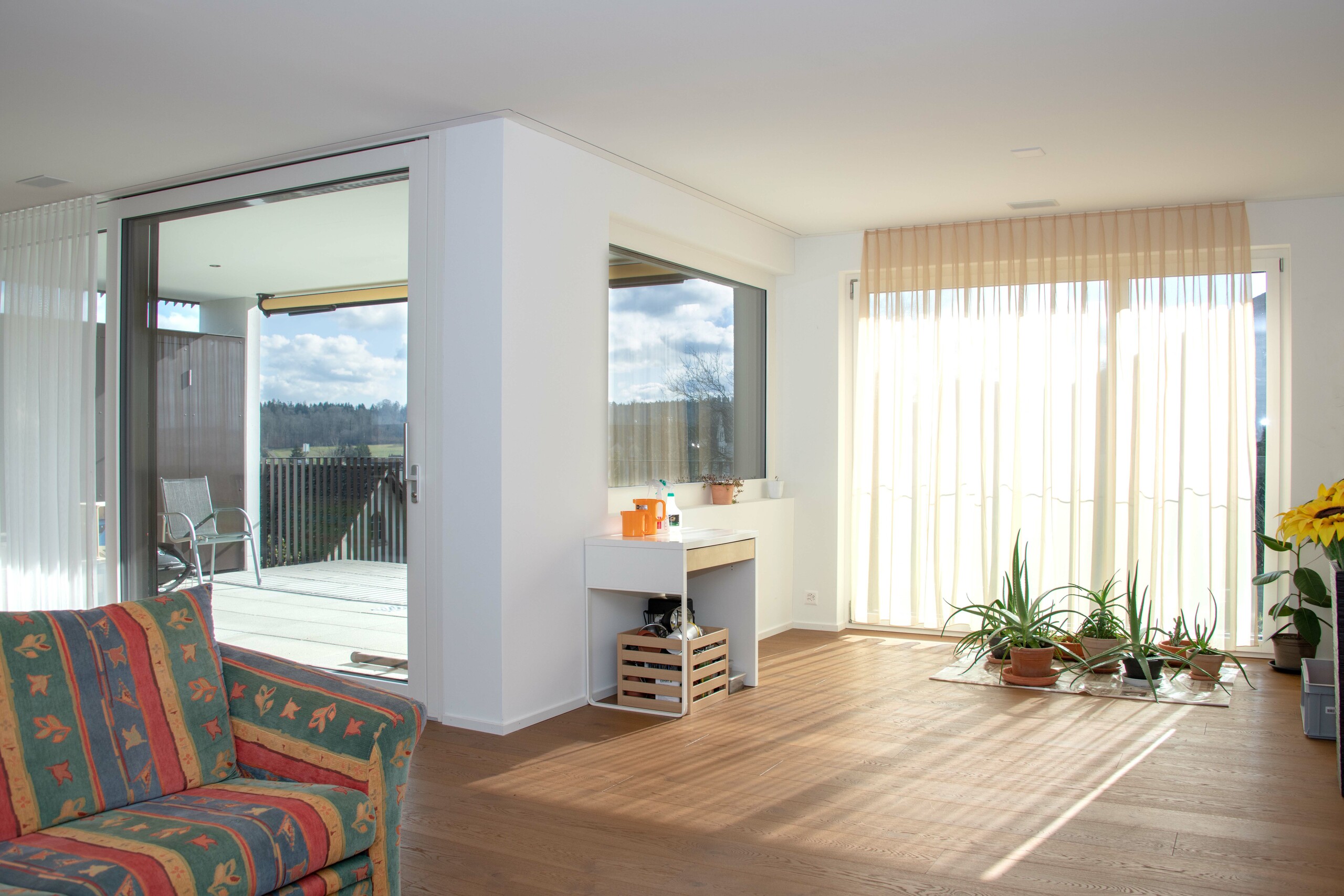 Wohnbereich mit Balkon