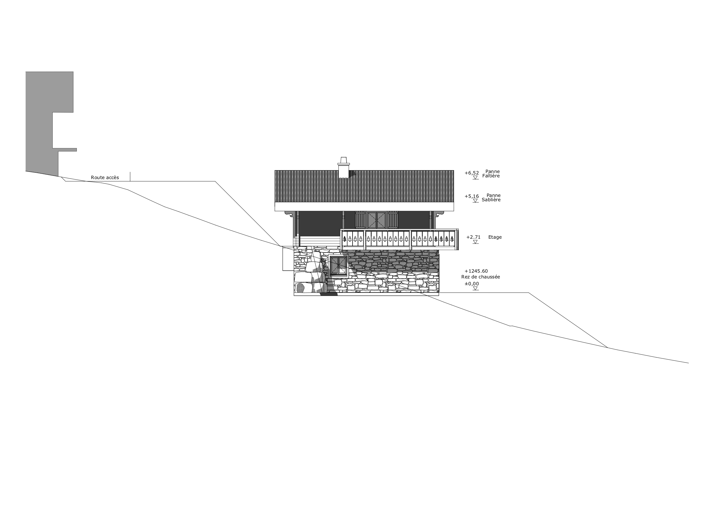 Façade ouest Façade ouest