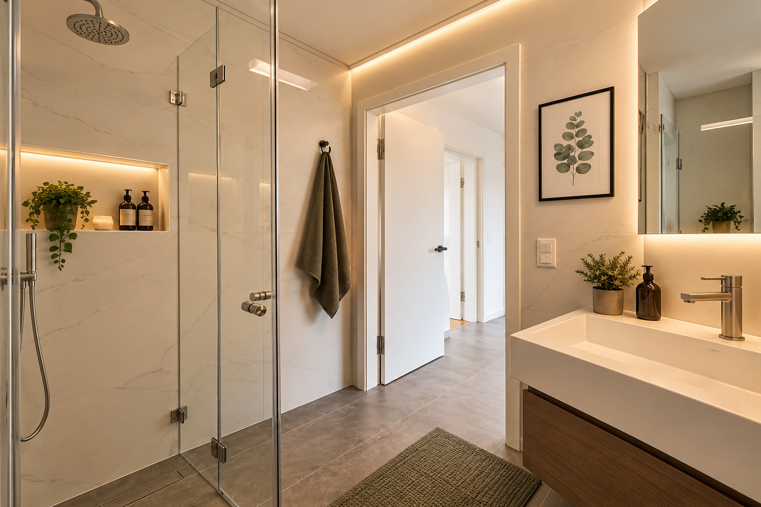 Badezimmer Dachgeschoss Visualisierung Badezimmer Dachgeschoss Visualisierung