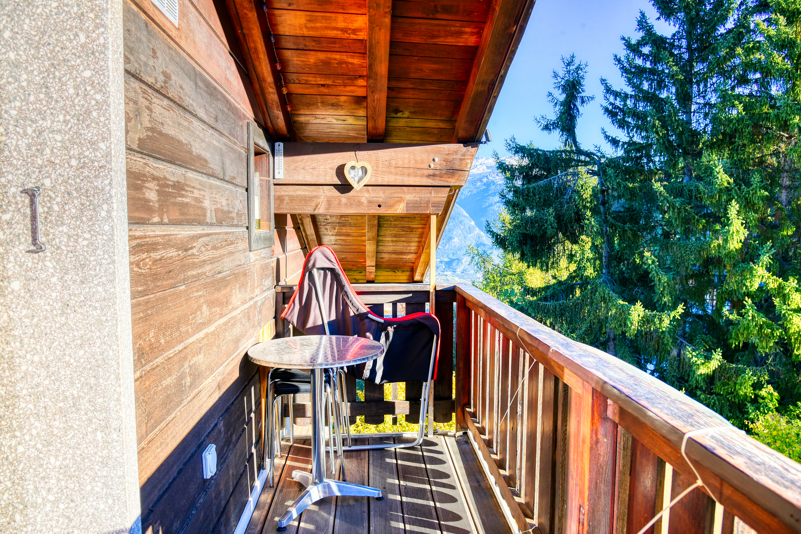 Appartement Vercorin - Balcon