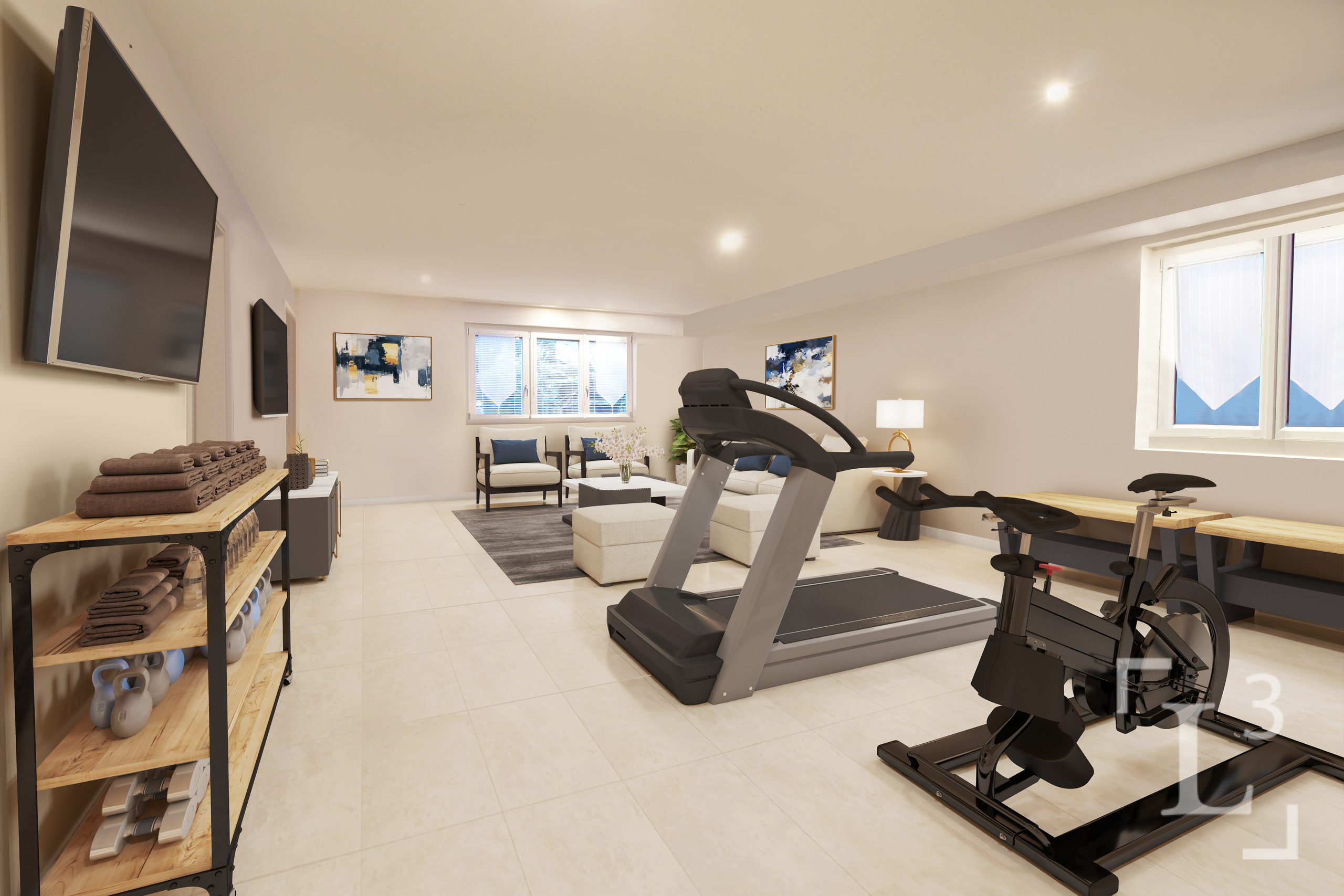 Basement approx. 70 m2 : Main room approx. 42 m2