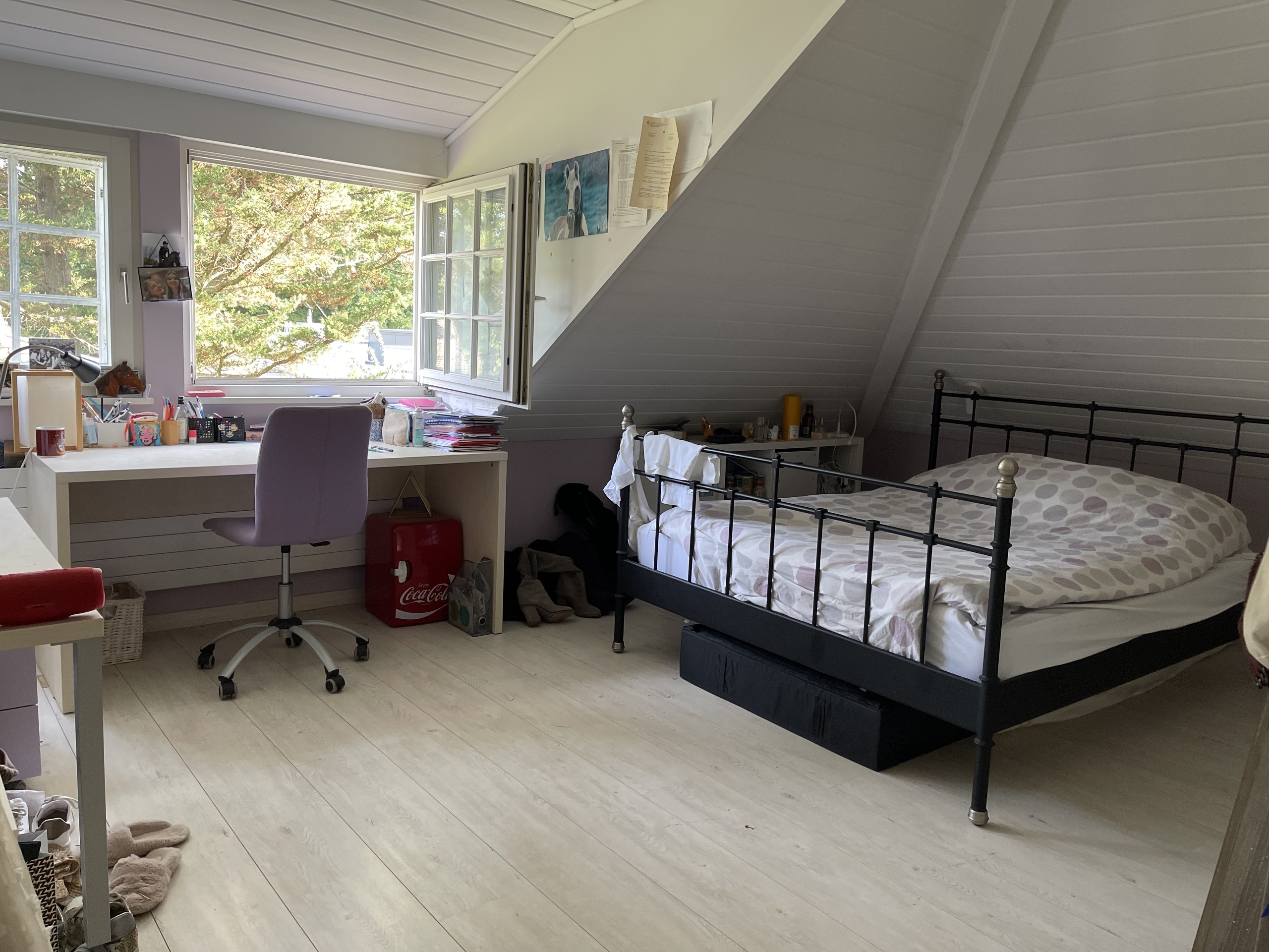 Chambre à coucher - côté cour