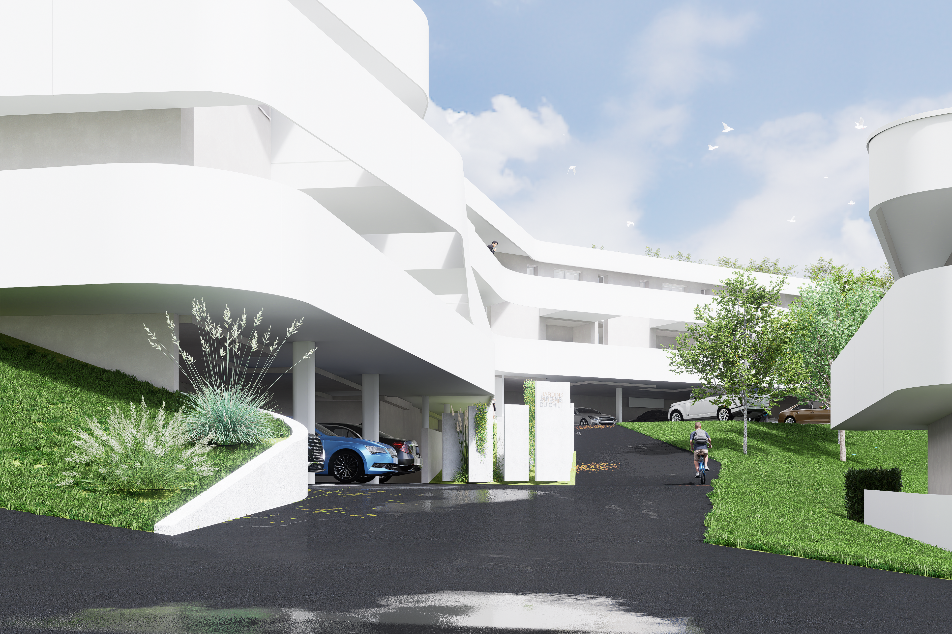 Promotion en cours de construction à vendre $ Monthey à la route du Chili