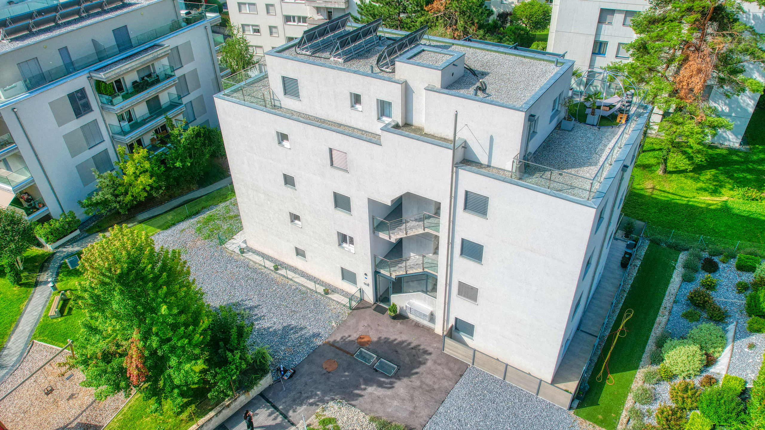 Appartement Sierre - Vue drone