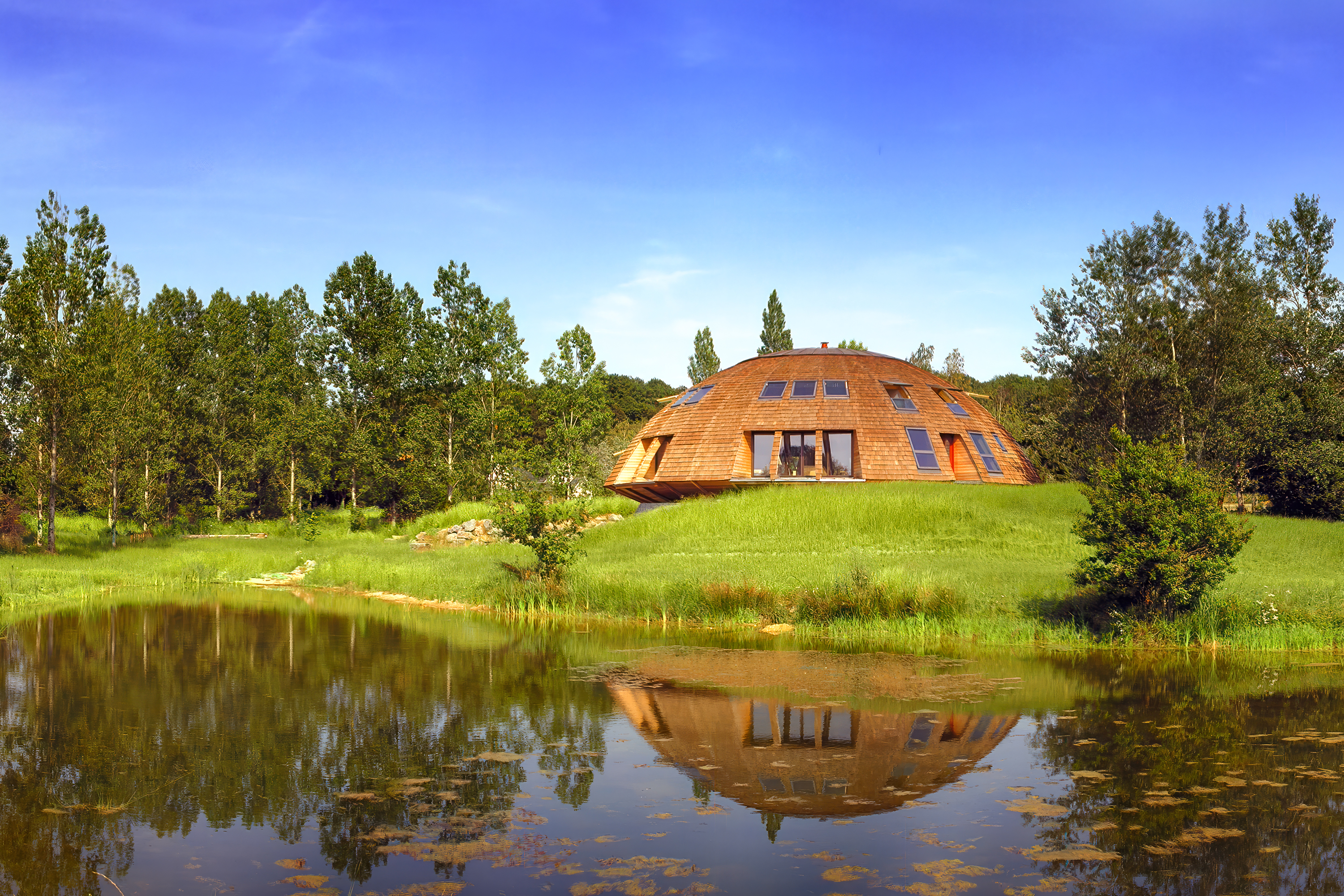 Domespace : la maison écologique en bois qui économise l'énergie.