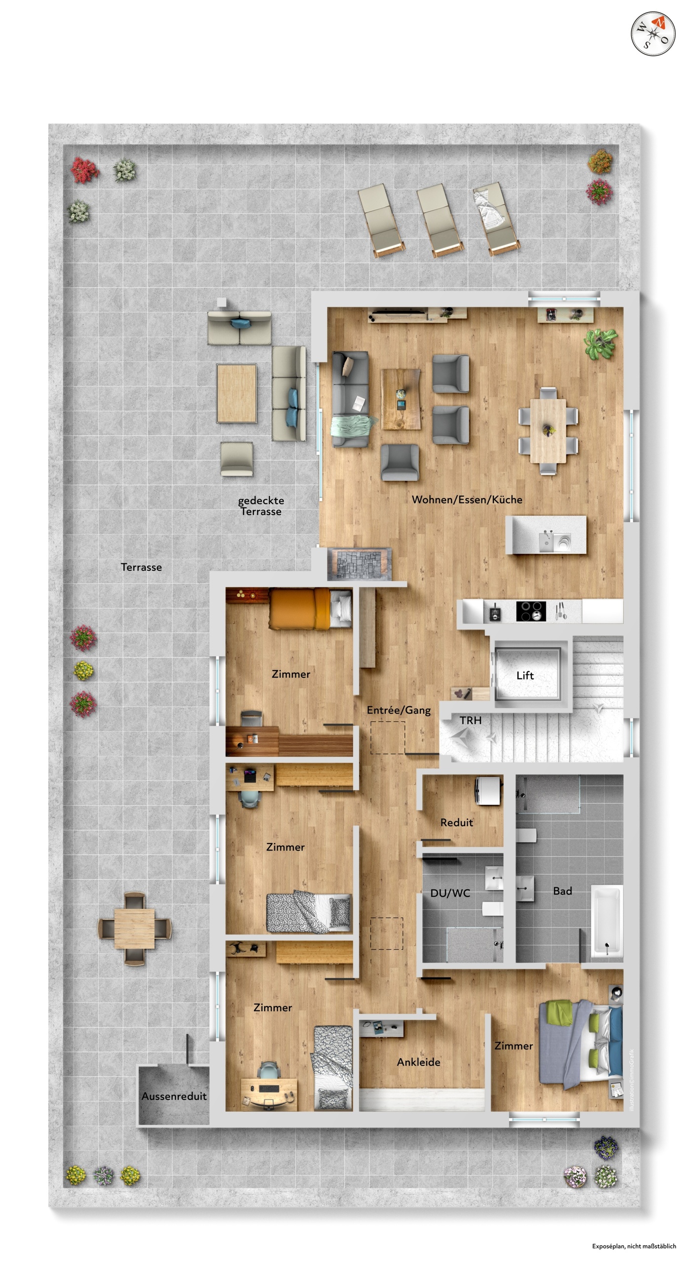 Grundrissplan