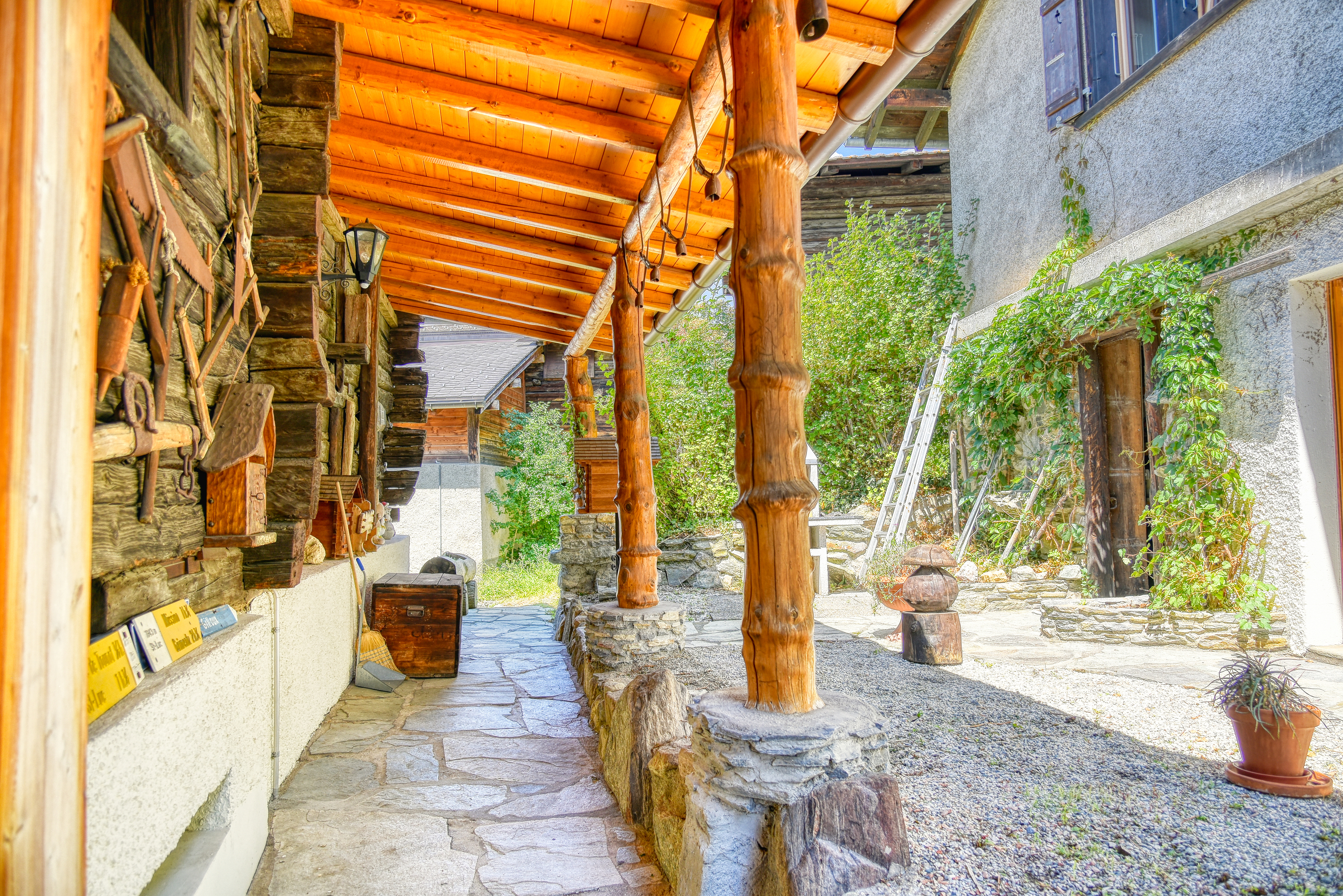 Chalet Niouc - Entrée/terrasse 
