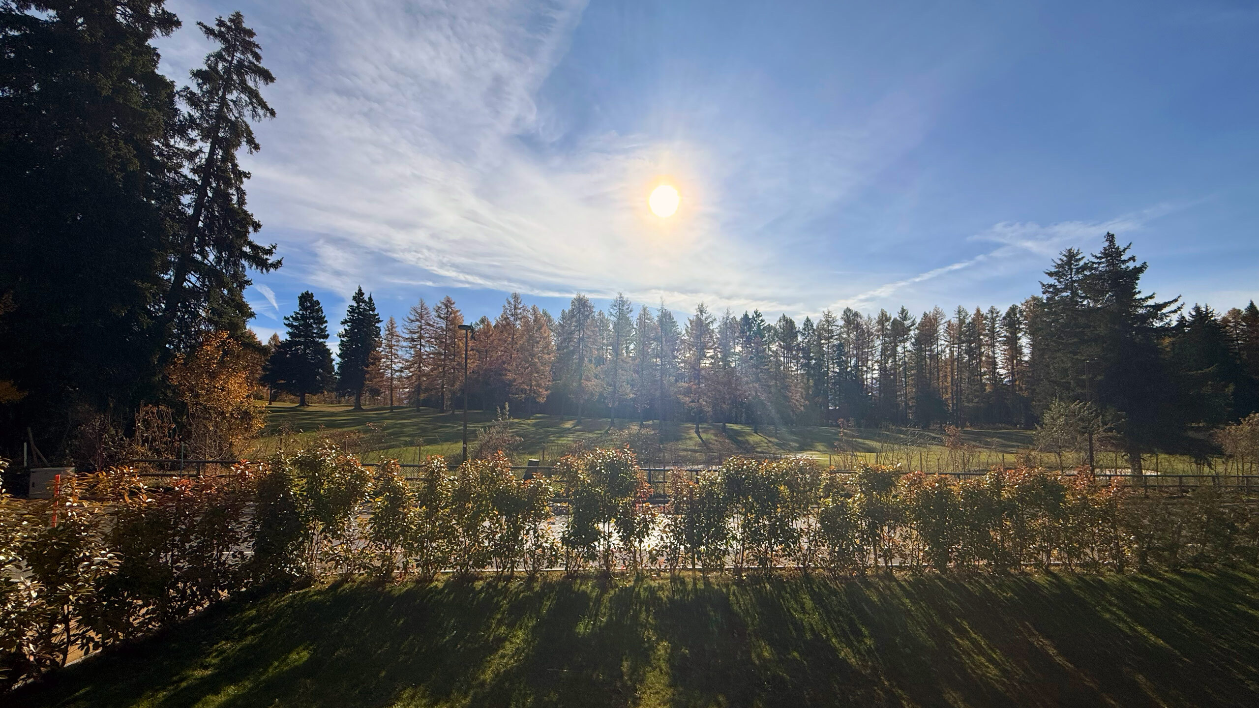 View from the south balcony
