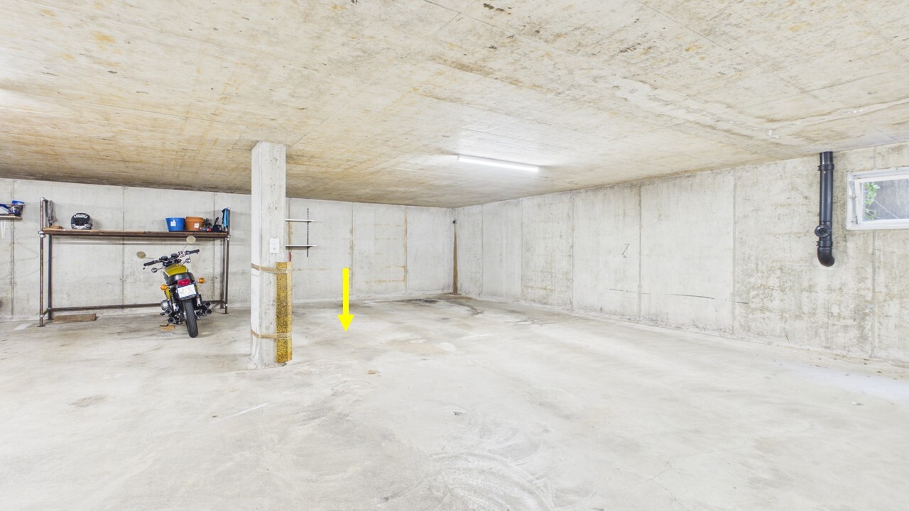 Parkplatz in der Einstellhalle 