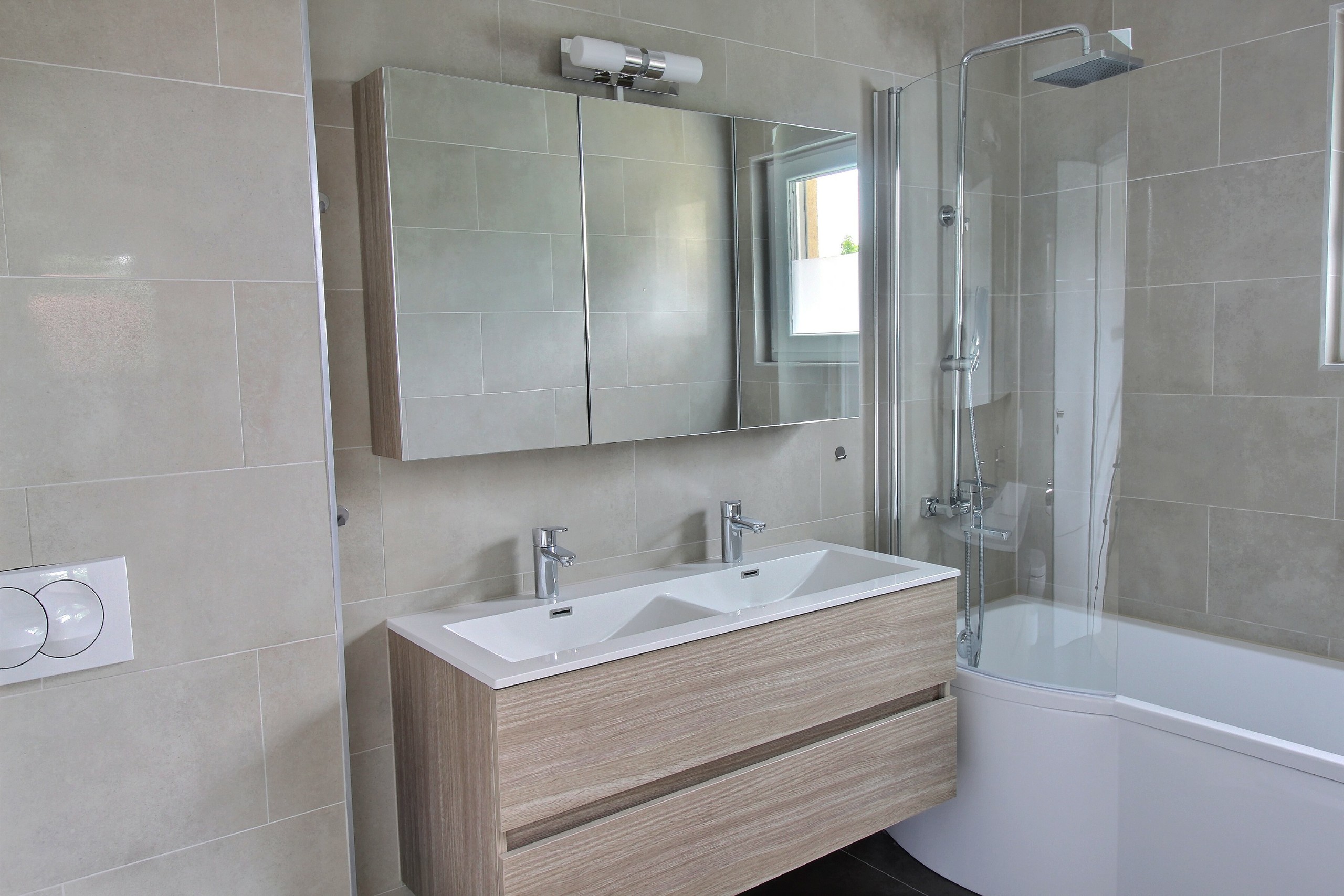 salle de bains parentale