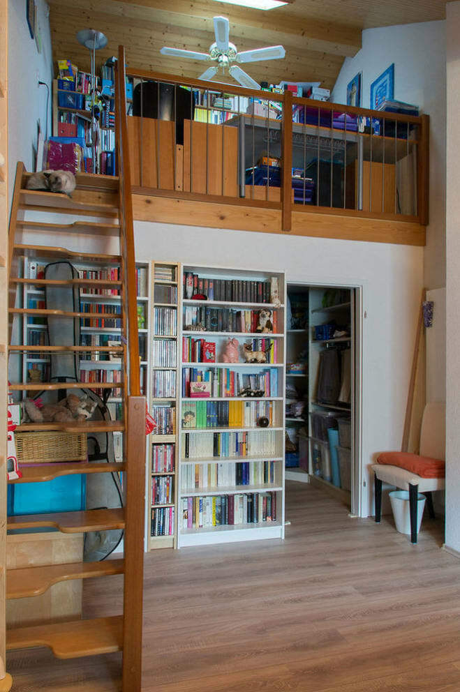 Das Schlafzimmer mit Galerie