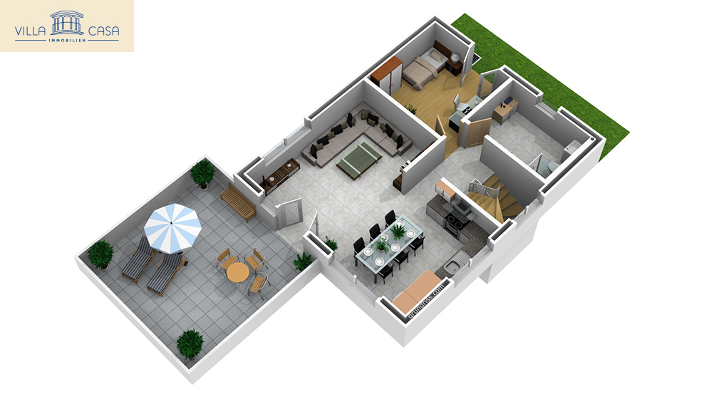 Grundriss Erdgeschoss