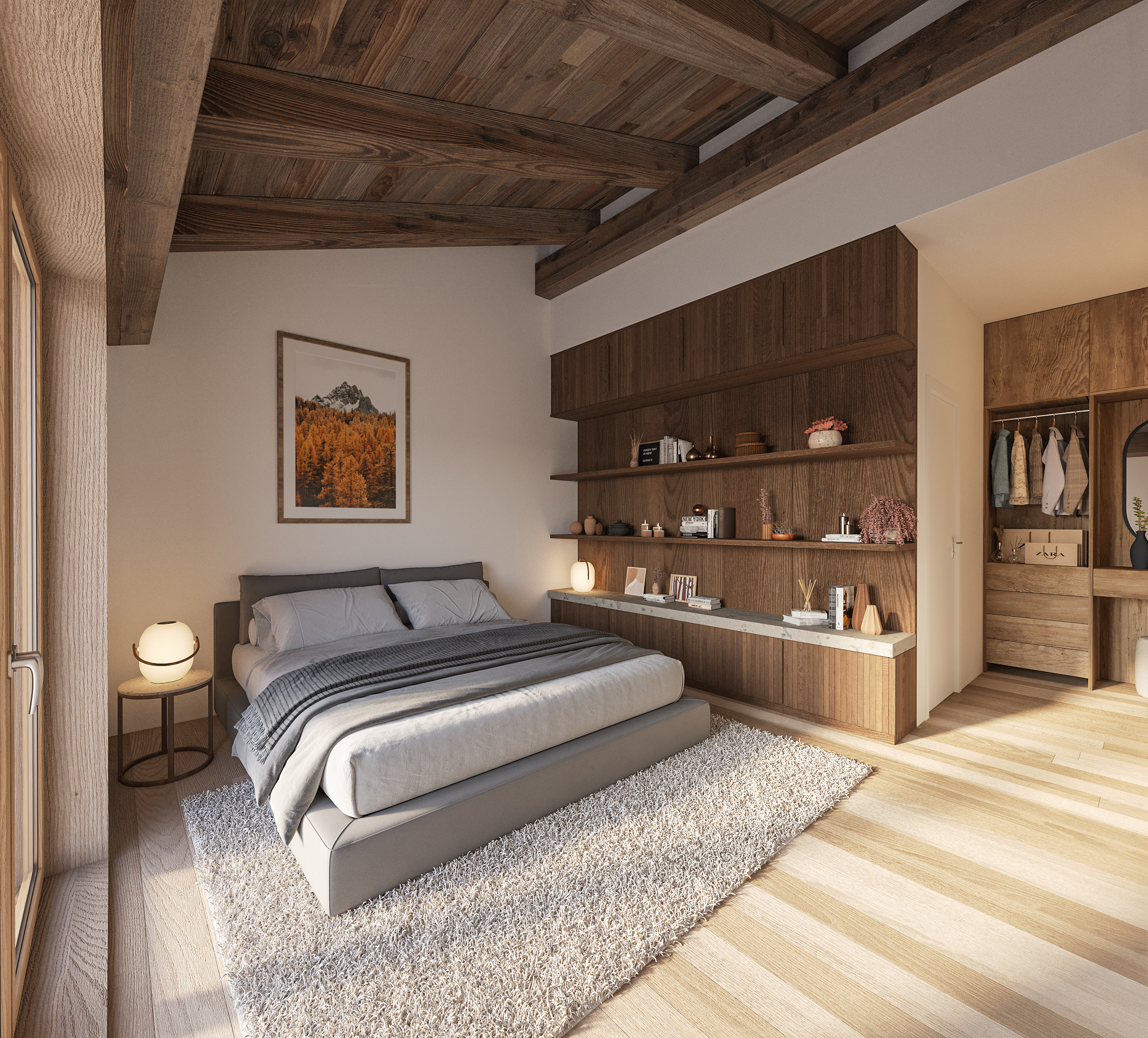 exemple chambre à coucher