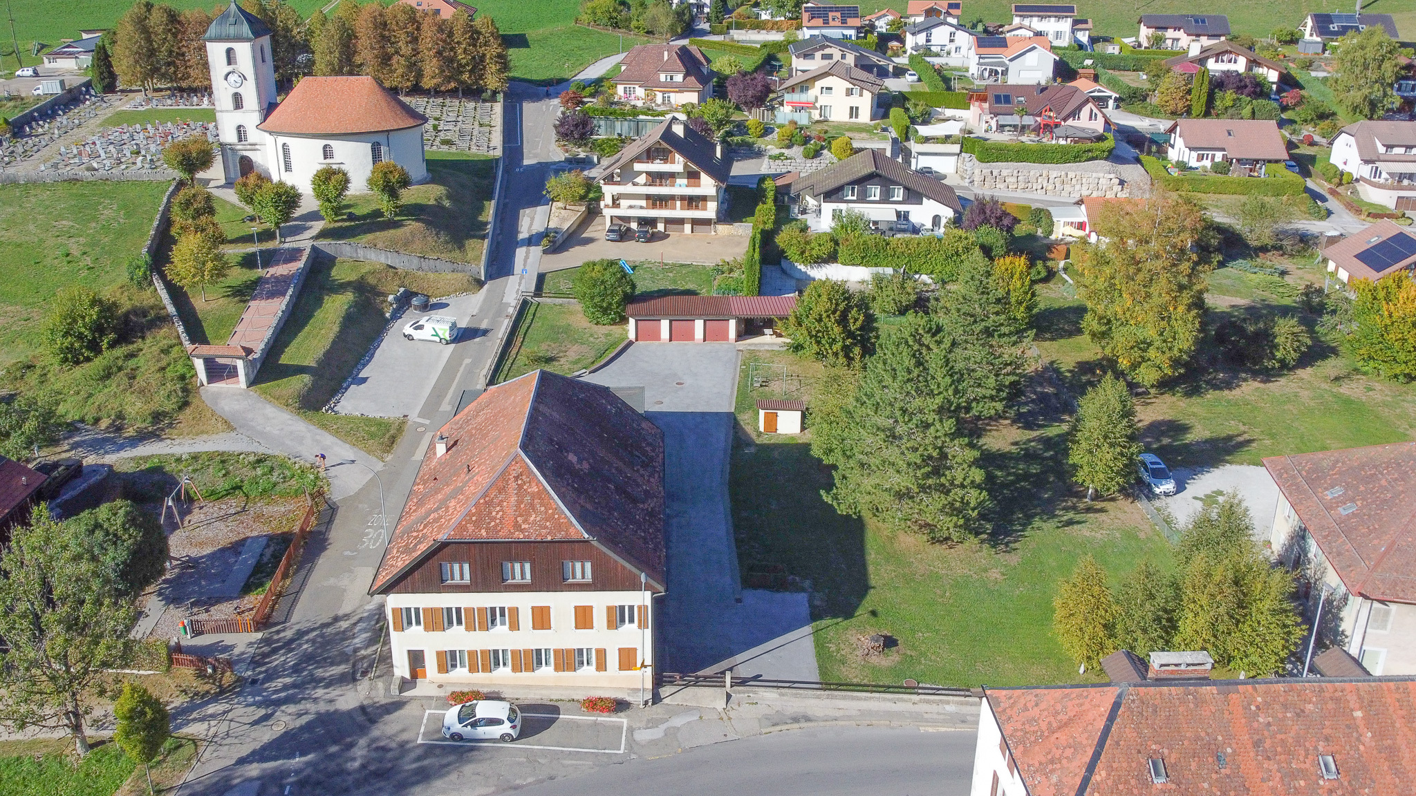Vue aérienne