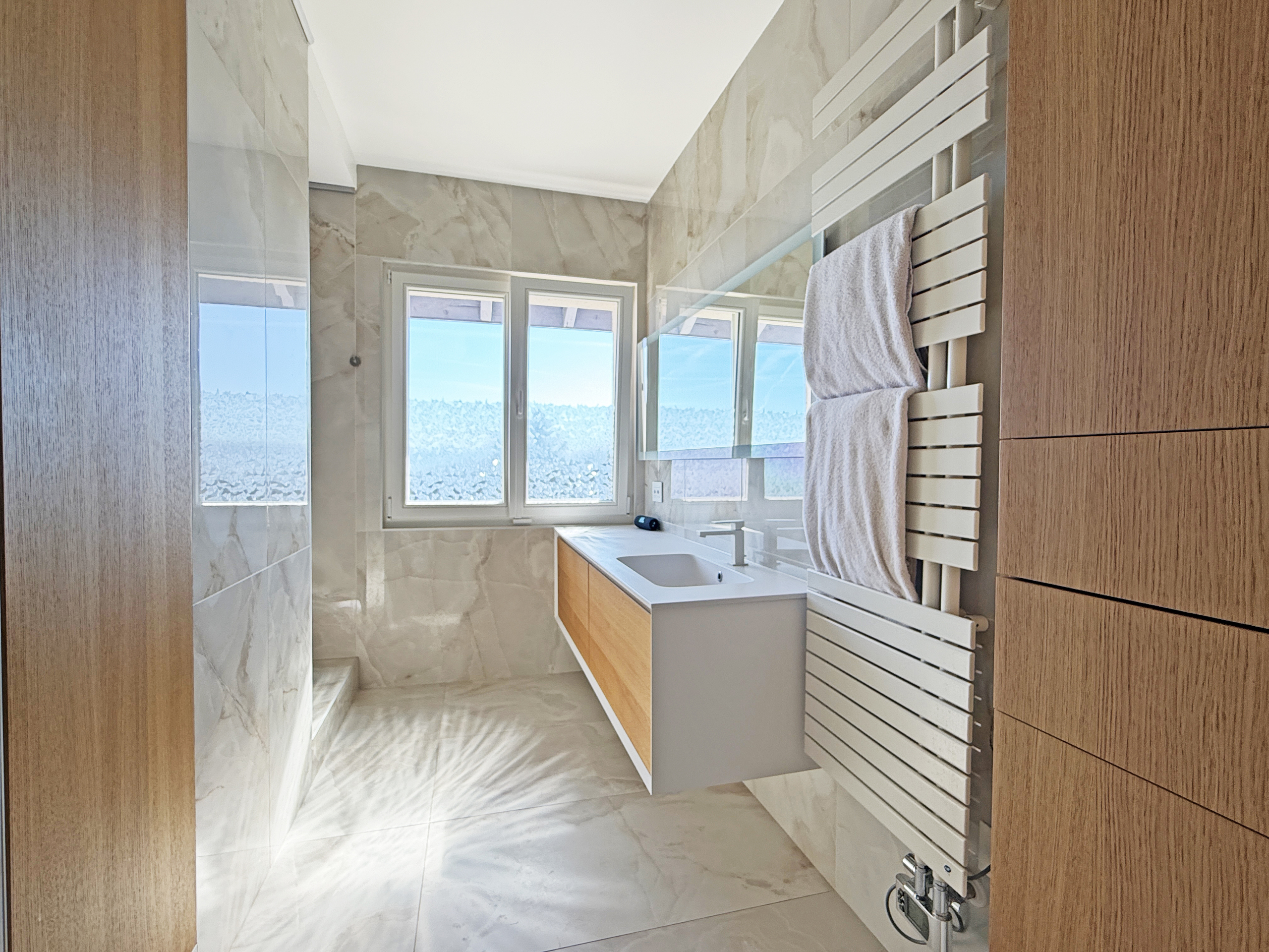 Salle de douche en suite