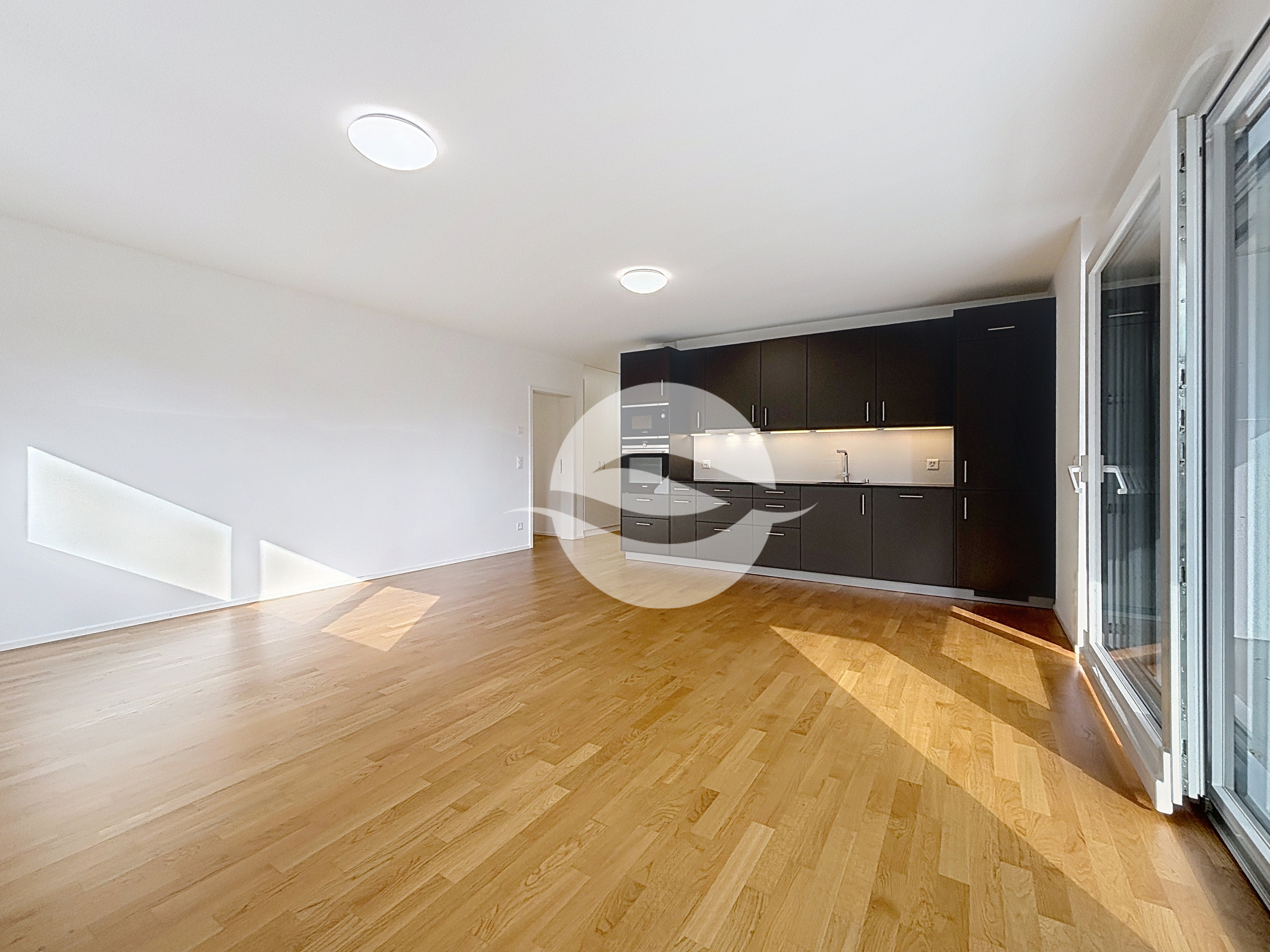 Pièce de vie lumineuse