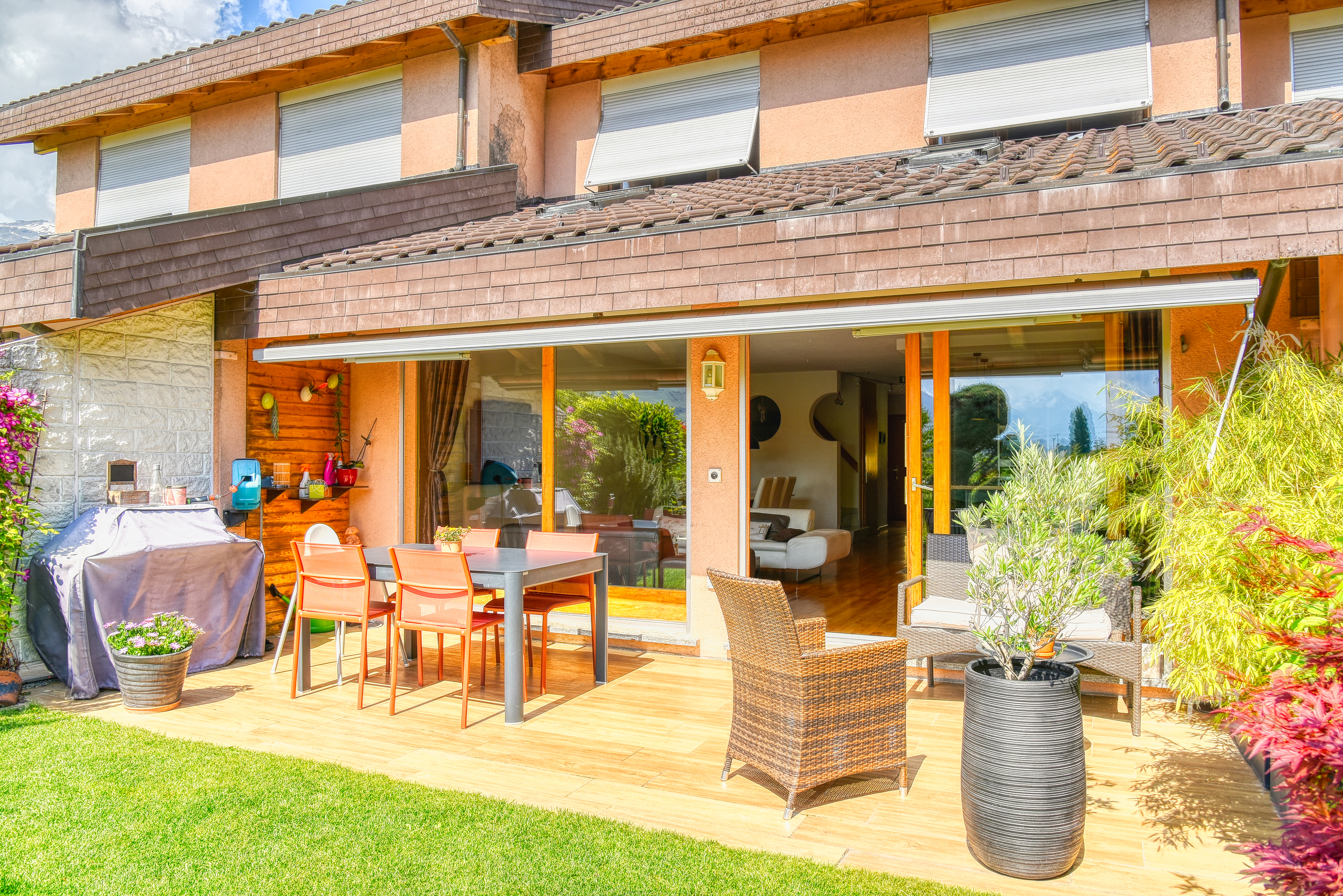 Villa Chippis - Terrasse Villa Chippis - Terrasse
