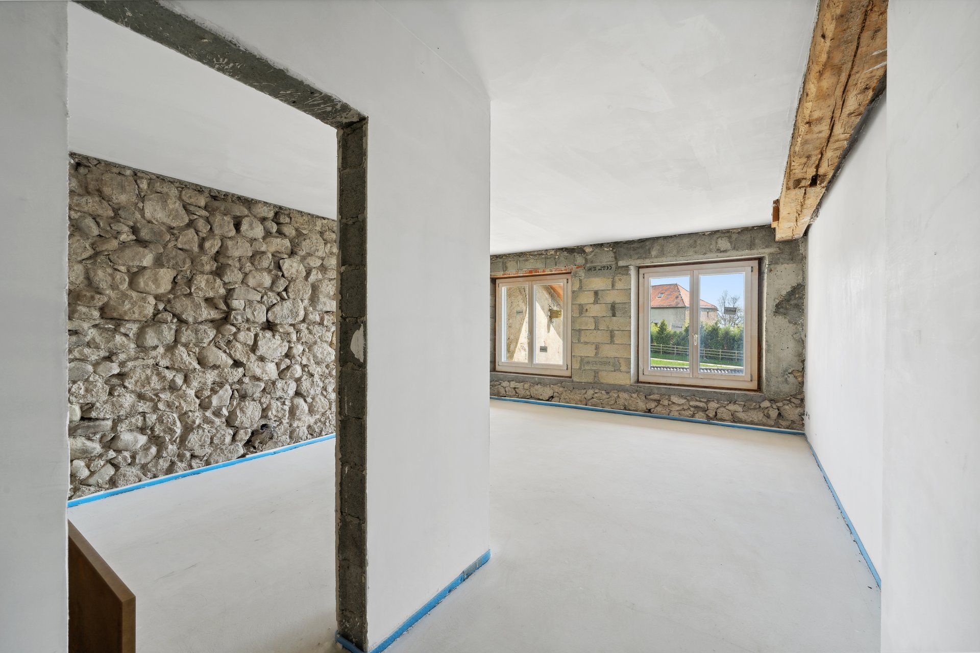 Chambre parentale avec salle de bain et dressing attenant