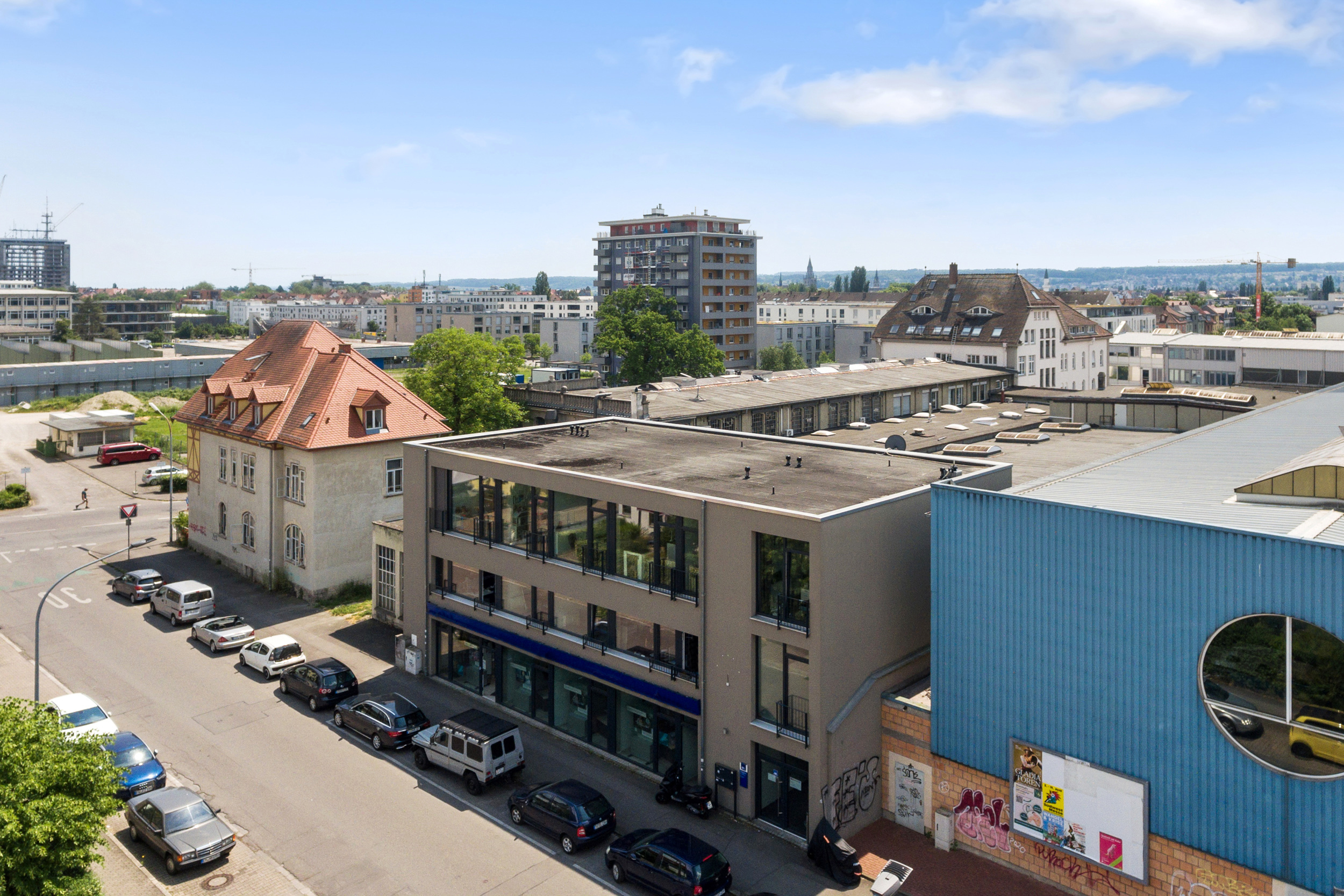 Das attraktives Bürogebäude am Bücklepark