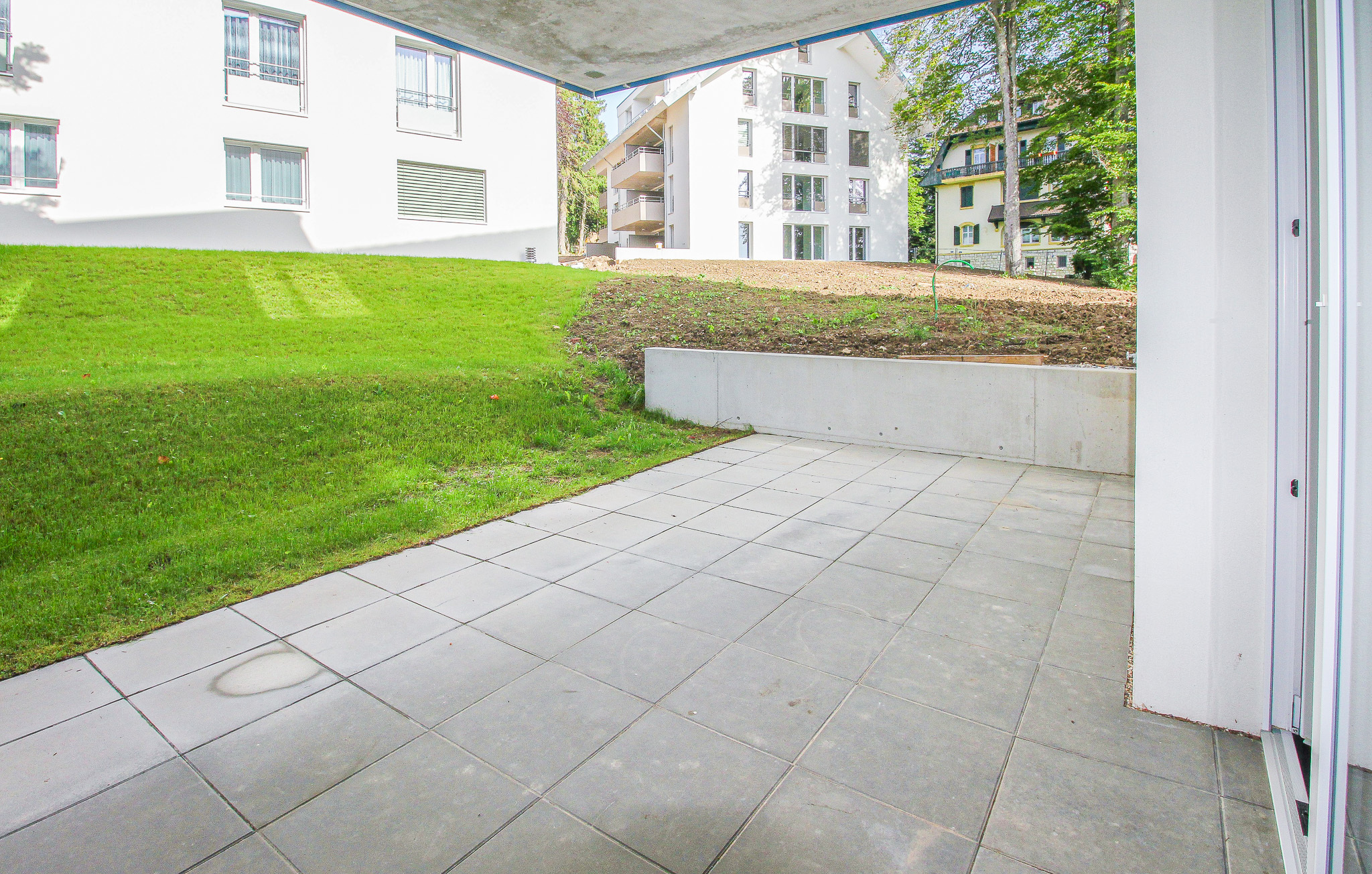 Terrasse privative et jardin exclusif Terrasse privative et jardin exclusif