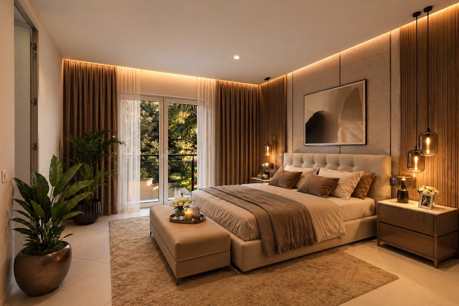 Rendering nella zona notte