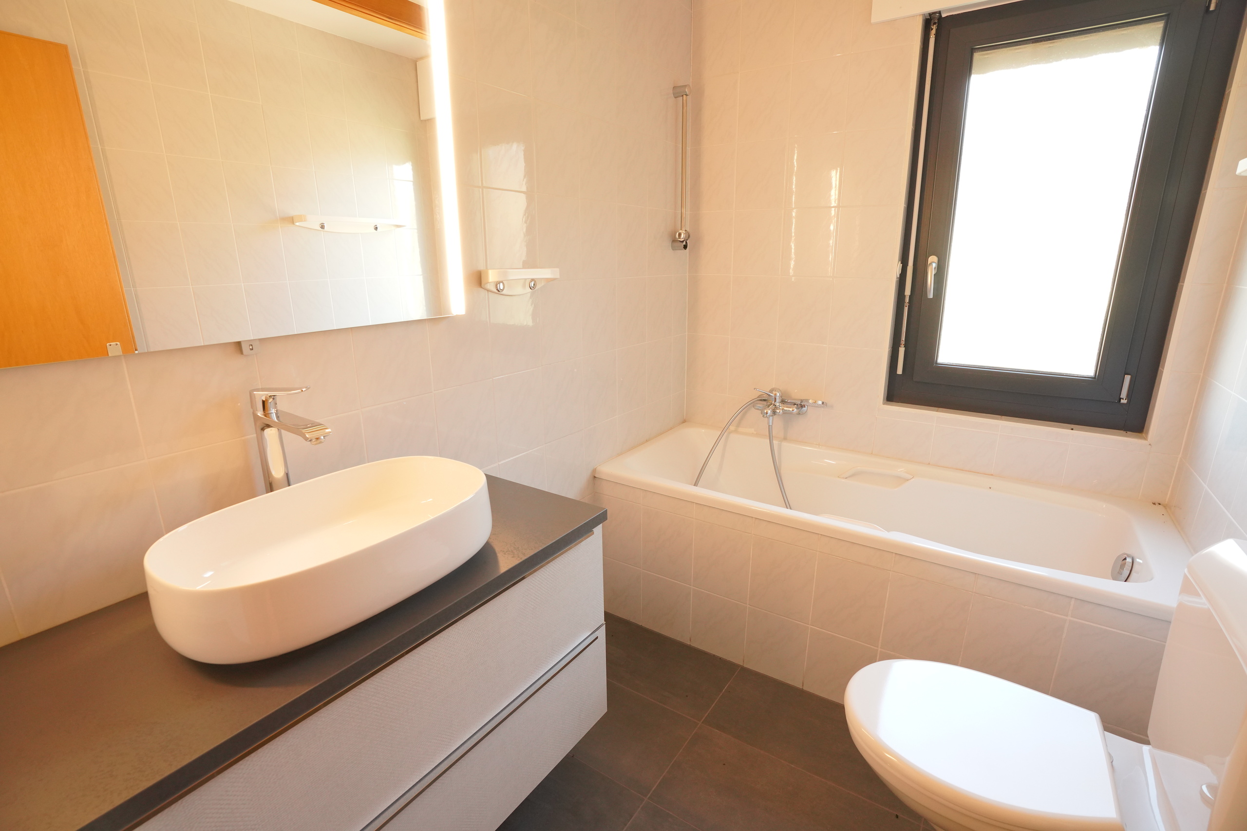 Appartement de 3.5 pièces : salle de bain