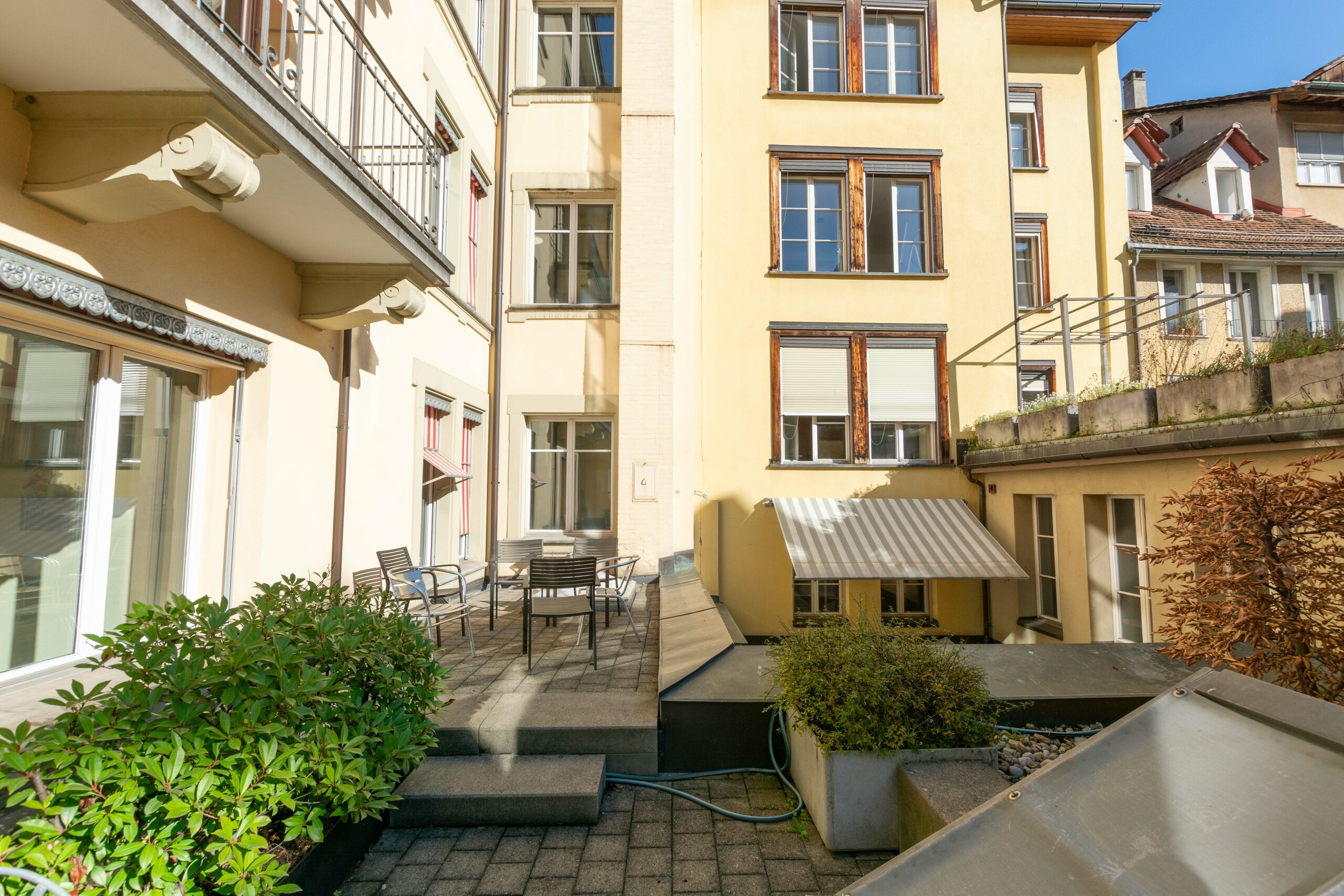 Terrasse Innenhof
