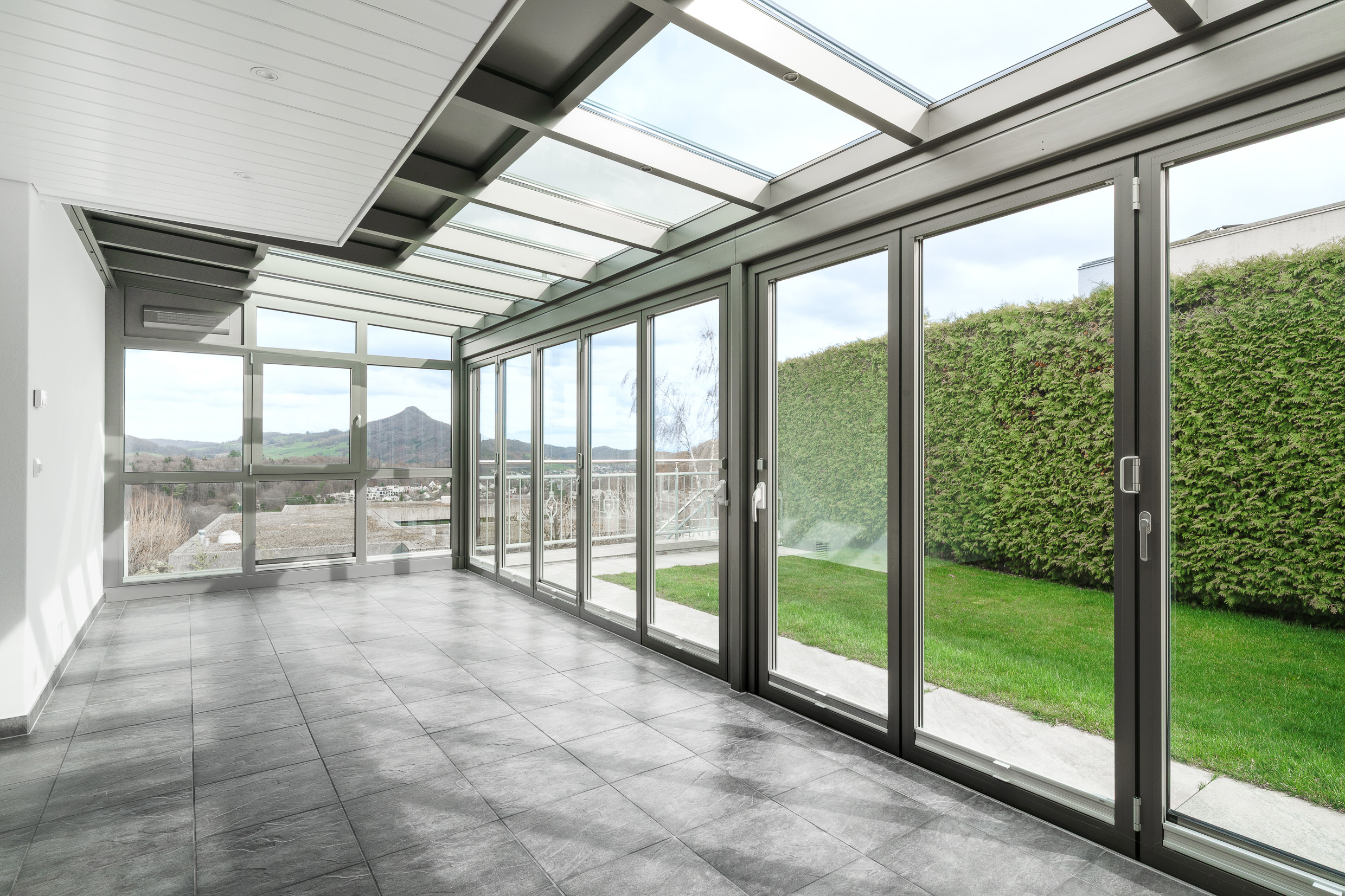 Wintergartenanbau Eingangsgeschoss