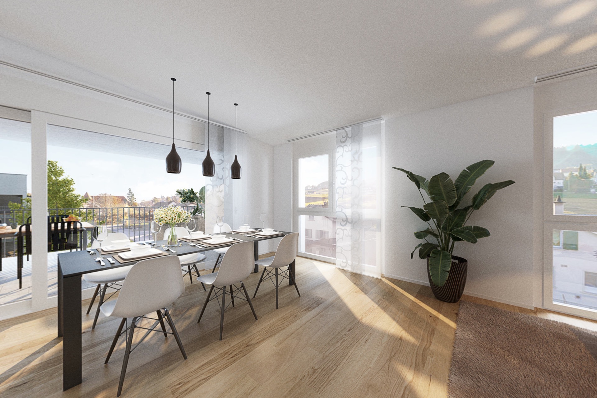 3 1/2-Zimmer Wohnung D2.3 DG_(WOHNUNGEN SIND SYSTEMGLEICH)